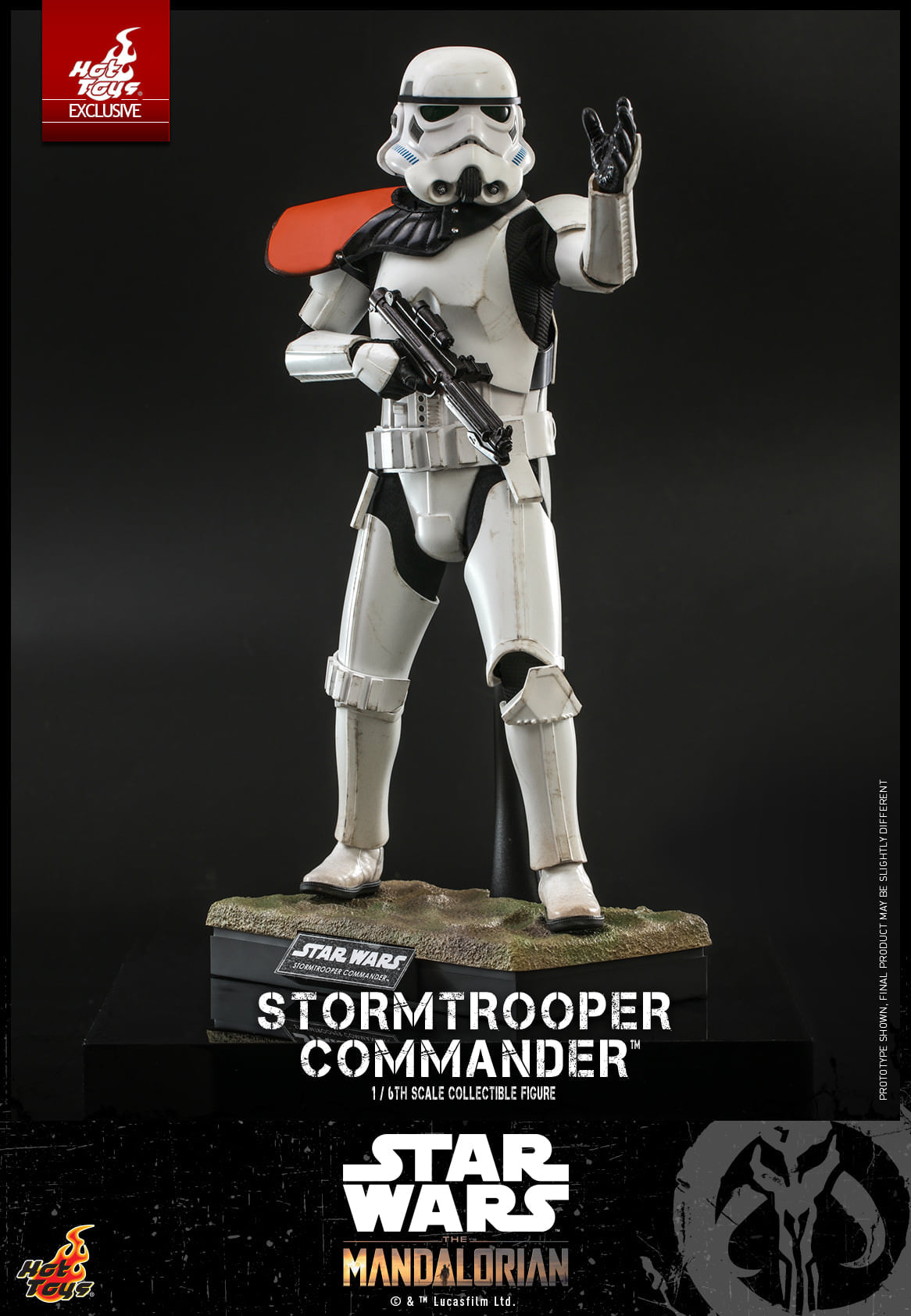 Hot Toys Star Wars: The Mandalorian™ - 1/6th scale Stormtrooper Commander™ Collectible Figure [Hot Toys Exclusive] TMS041