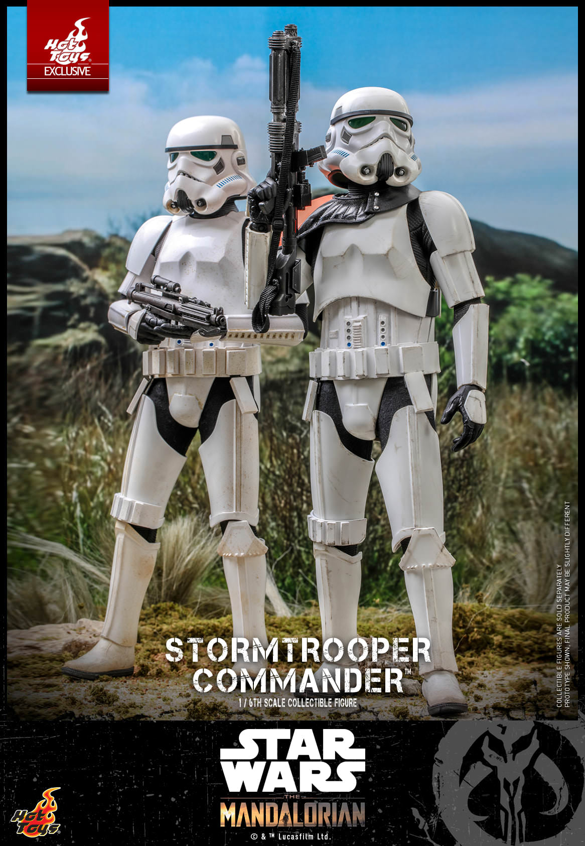 Hot Toys Star Wars: The Mandalorian™ - 1/6th scale Stormtrooper Commander™ Collectible Figure [Hot Toys Exclusive] TMS041