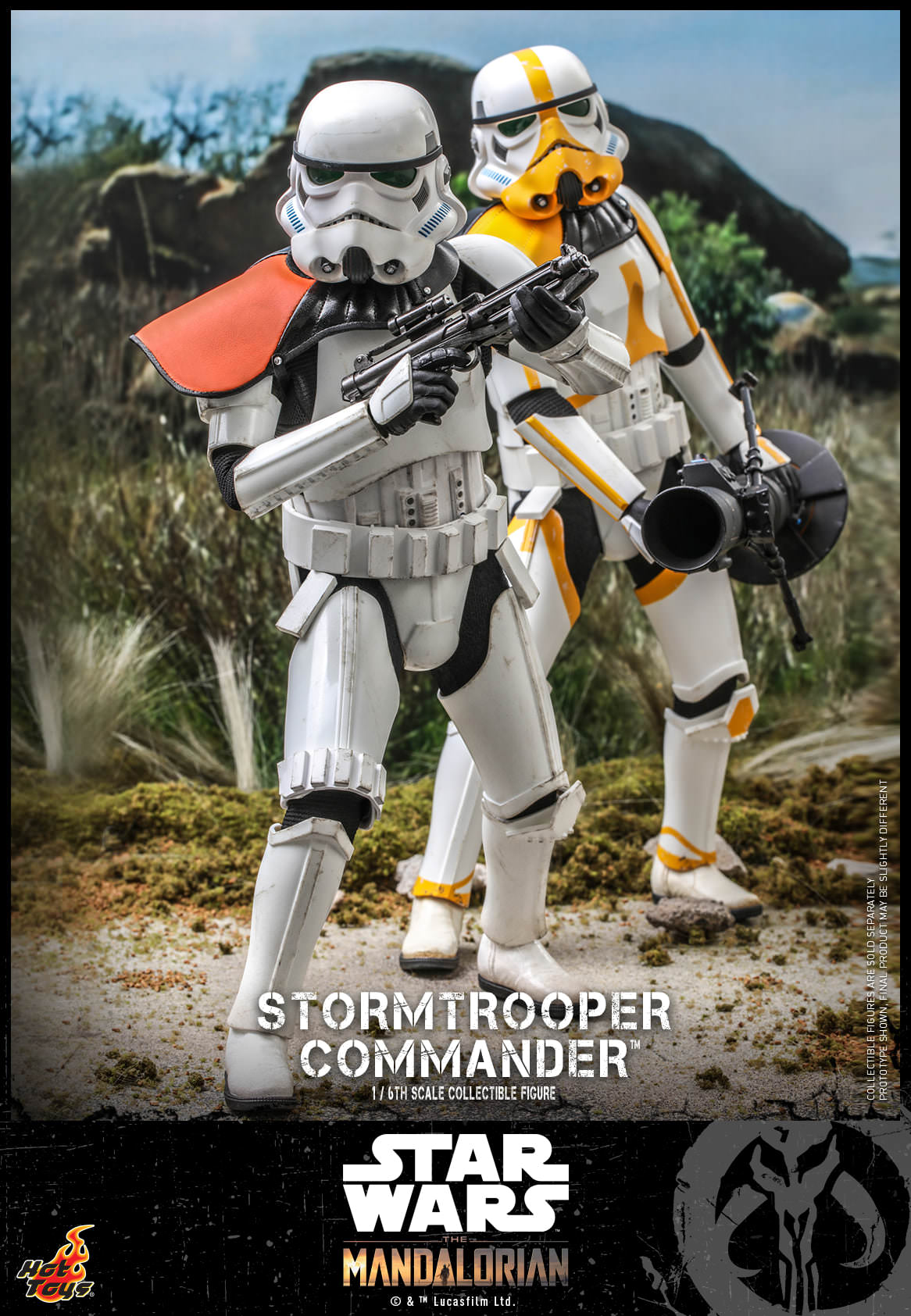 Hot Toys Star Wars: The Mandalorian™ - 1/6th scale Stormtrooper Commander™ Collectible Figure [Hot Toys Exclusive] TMS041