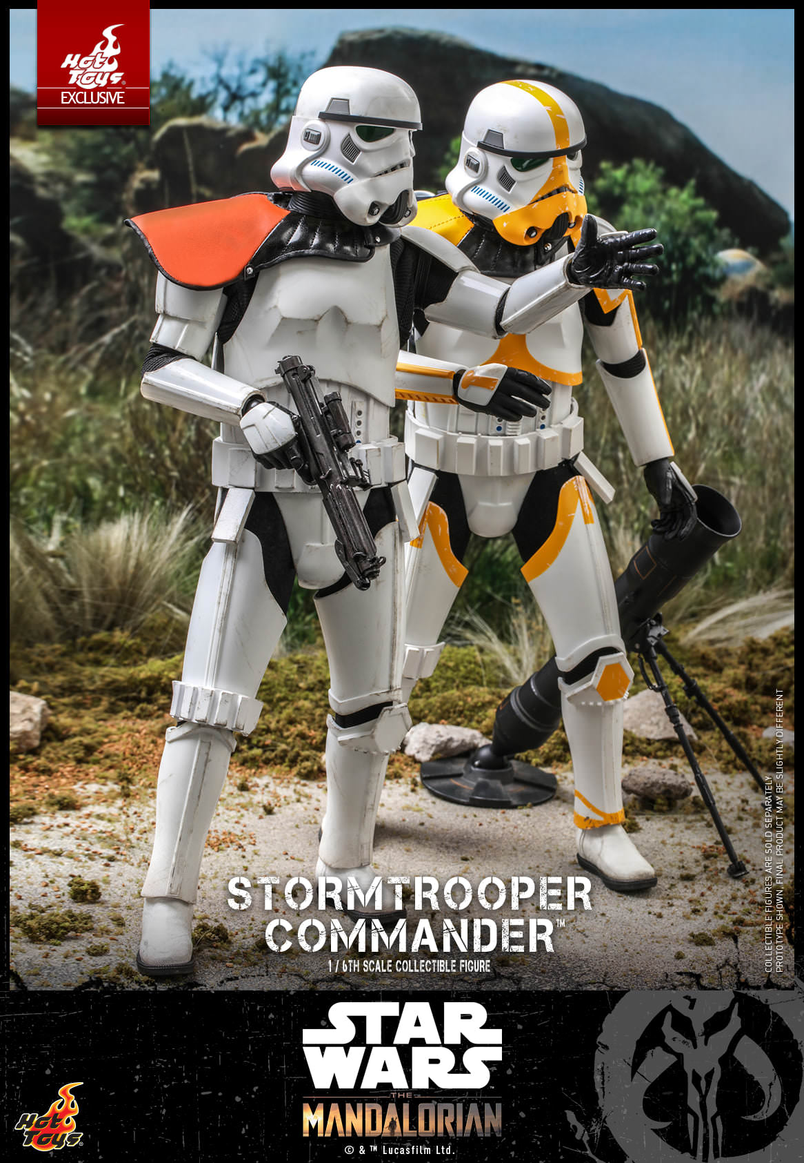 Hot Toys Star Wars: The Mandalorian™ - 1/6th scale Stormtrooper Commander™ Collectible Figure [Hot Toys Exclusive] TMS041