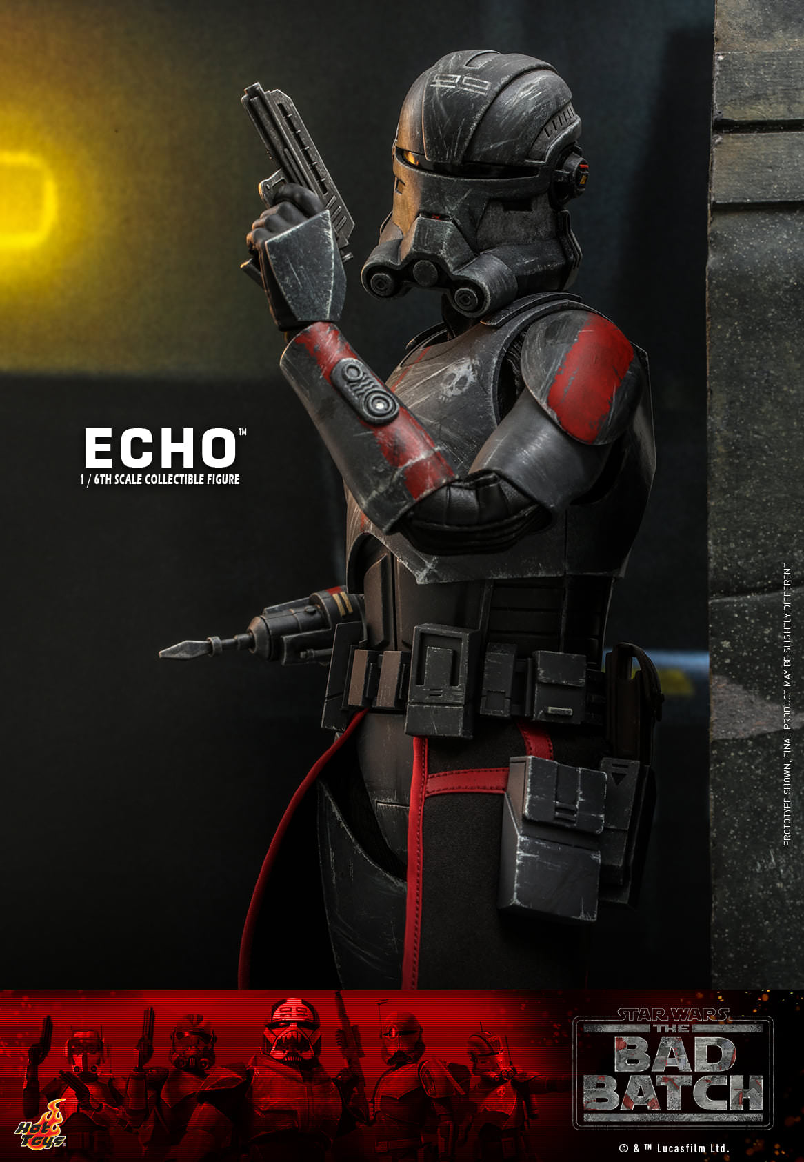 Hot Toys Star Wars: The Bad Batch™ - 1/6th scale Echo™ Collectible Figure TMS042