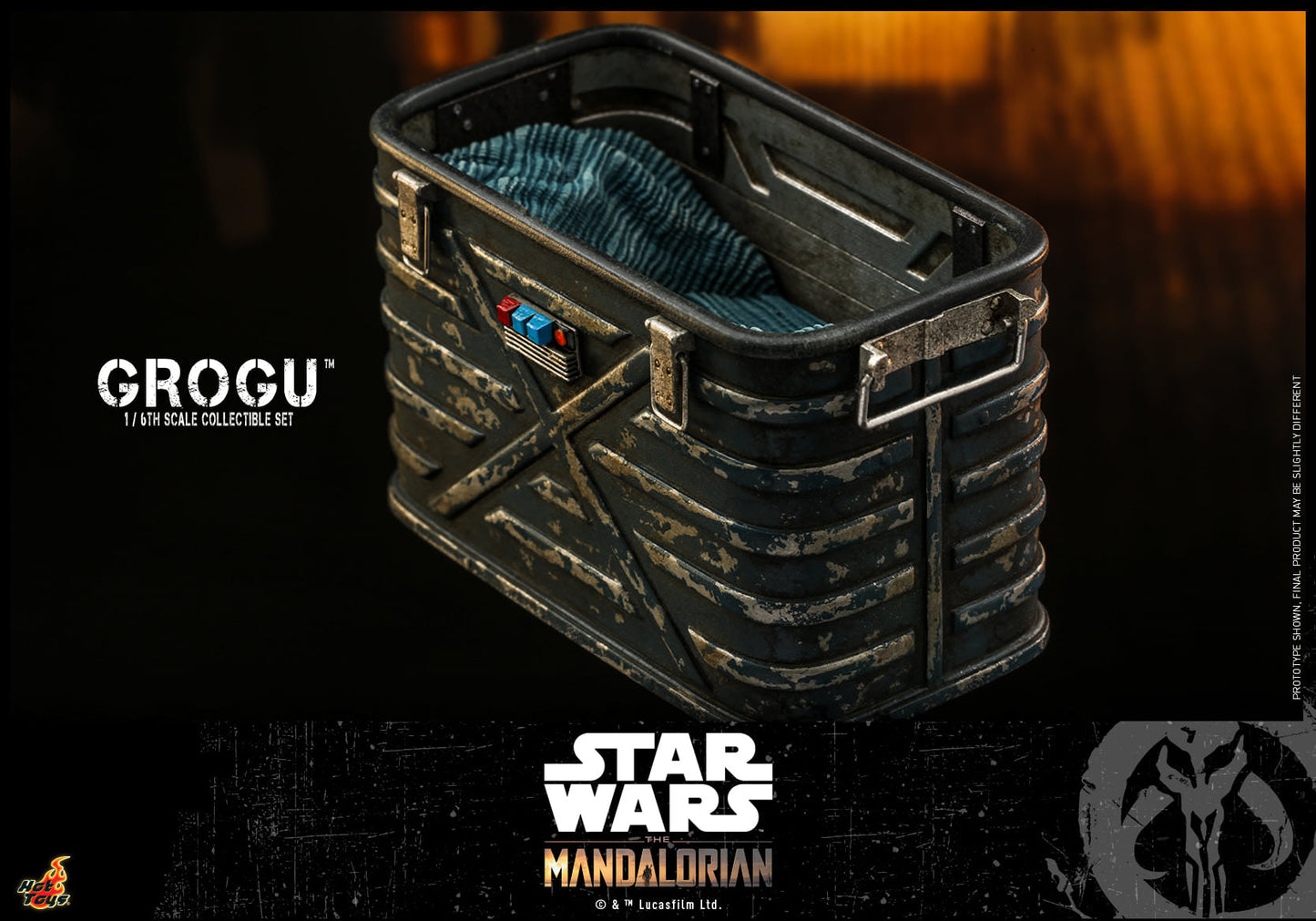 Hot Toys Star Wars: The Mandalorian™ - 1/6th scale Grogu™ Collectible Set TMS043