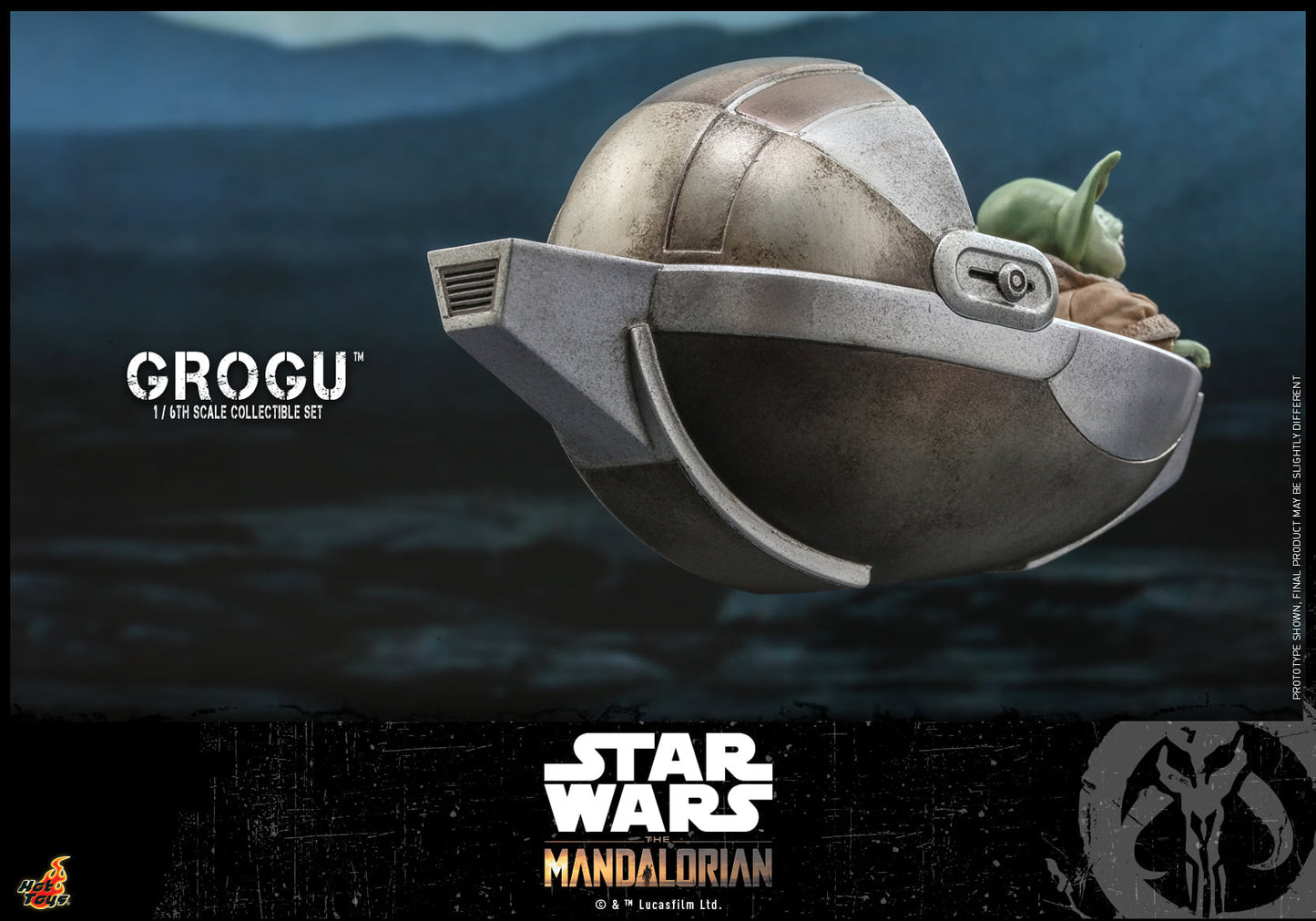 Hot Toys Star Wars: The Mandalorian™ - 1/6th scale Grogu™ Collectible Set TMS043