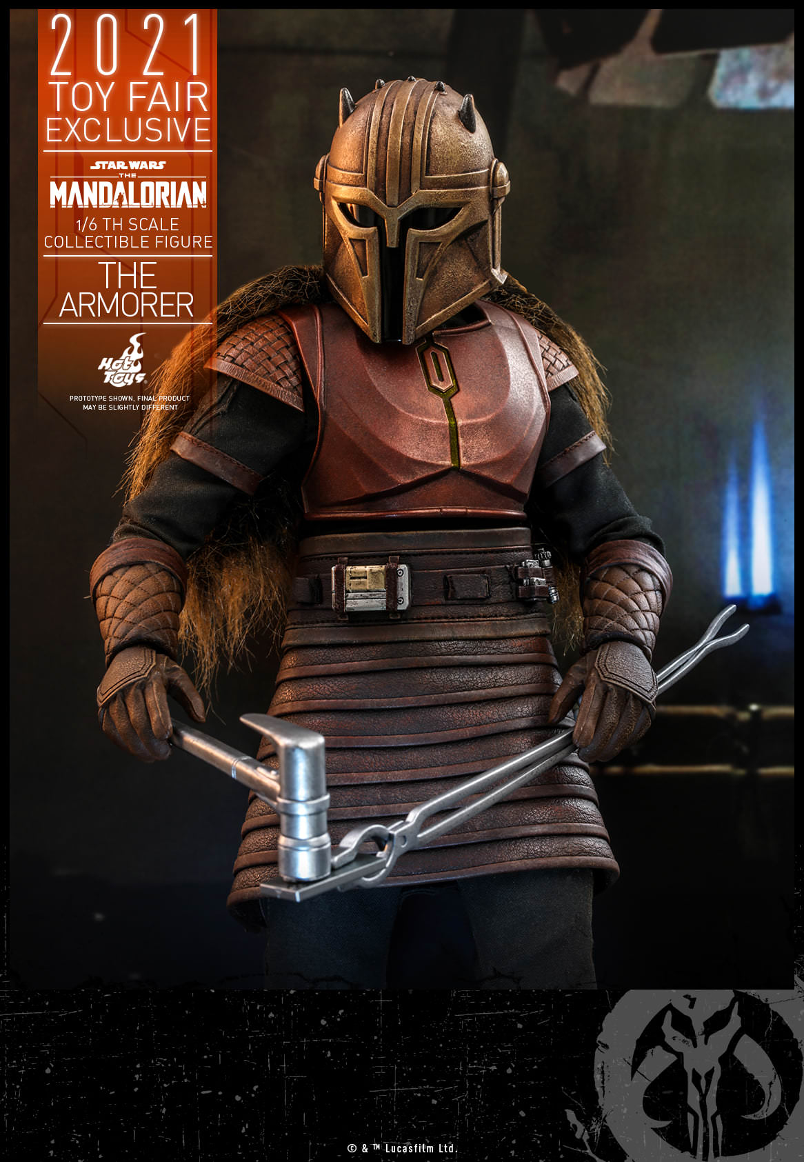 Hot Toys Star Wars: The Mandalorian™ – 1/6th scale The Armorer™ Collectible Figure TMS044