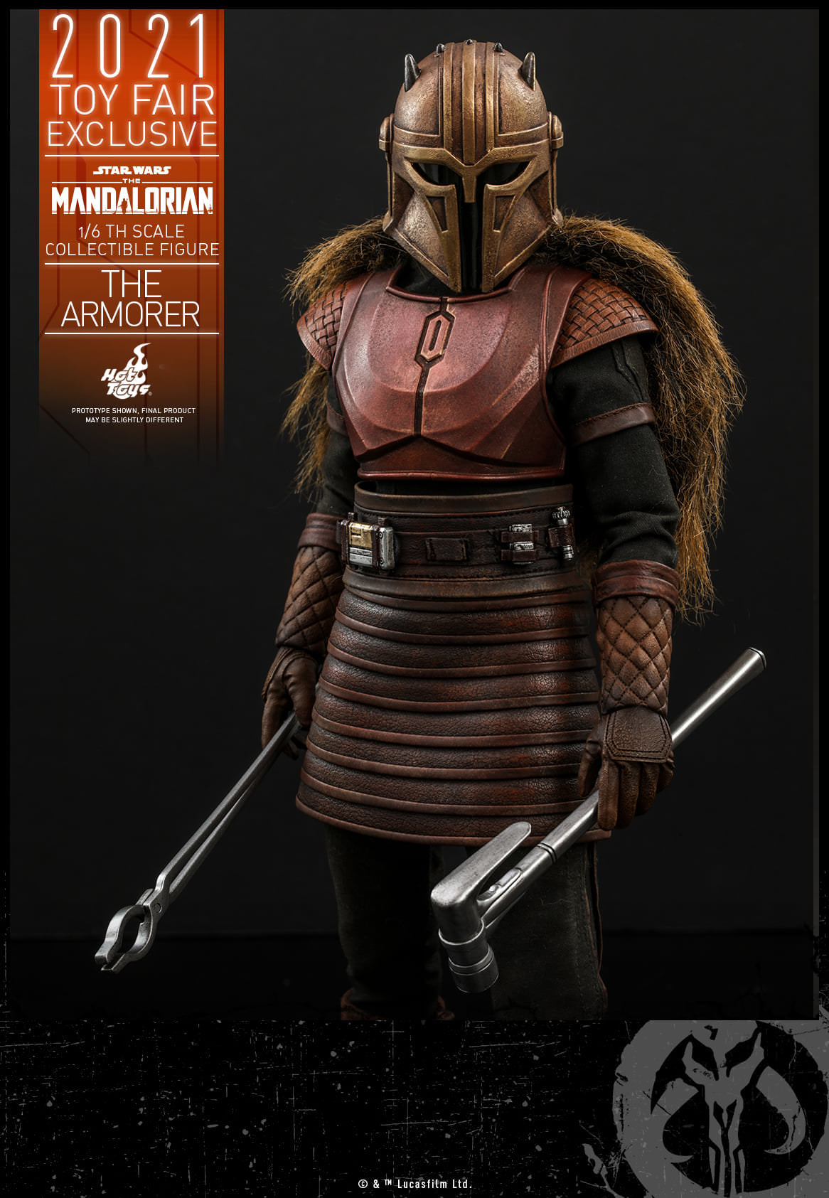 Hot Toys Star Wars: The Mandalorian™ – 1/6th scale The Armorer™ Collectible Figure TMS044