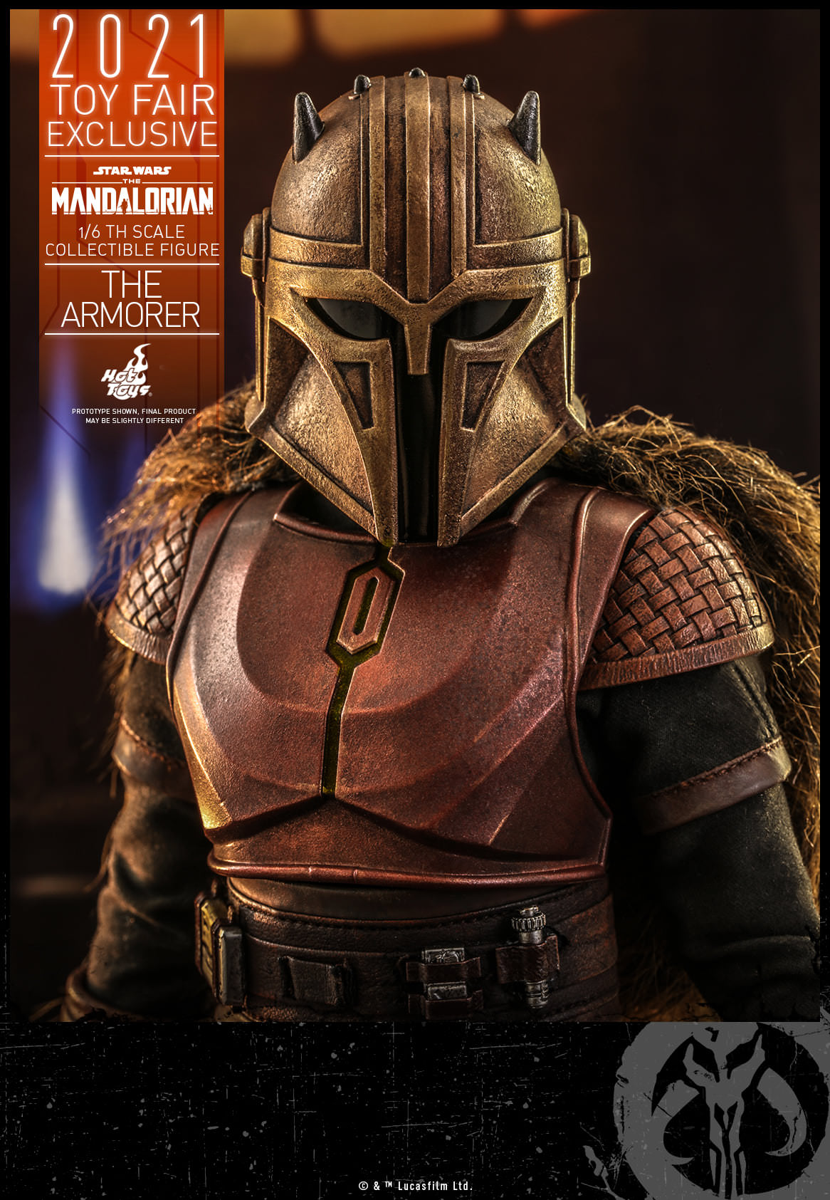 Hot Toys Star Wars: The Mandalorian™ – 1/6th scale The Armorer™ Collectible Figure TMS044