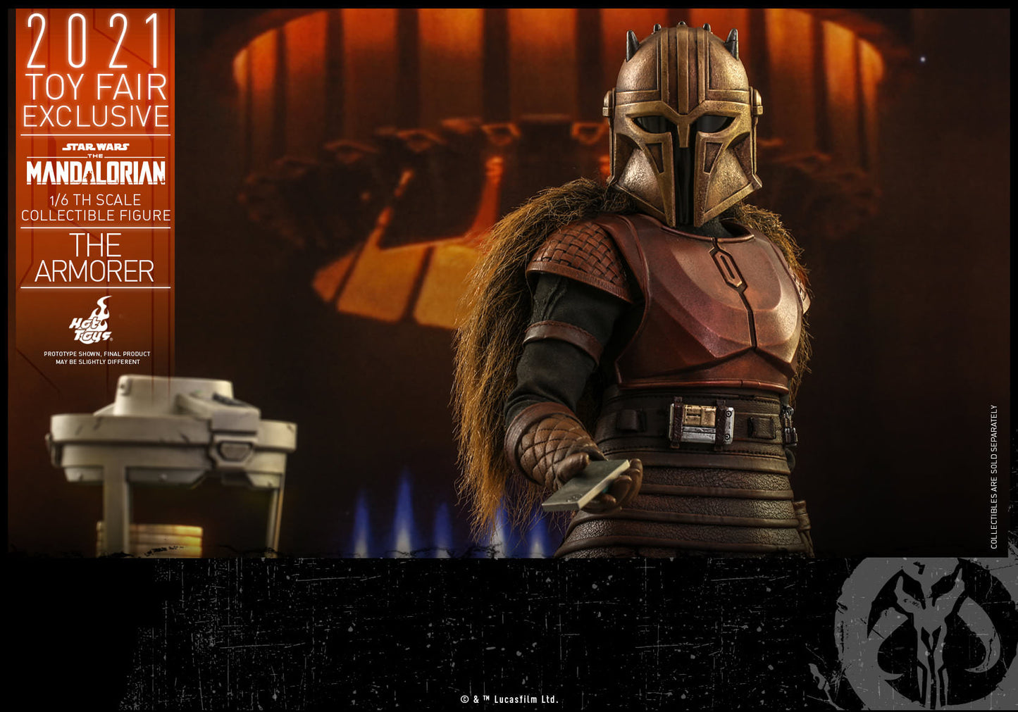 Hot Toys Star Wars: The Mandalorian™ – 1/6th scale The Armorer™ Collectible Figure TMS044