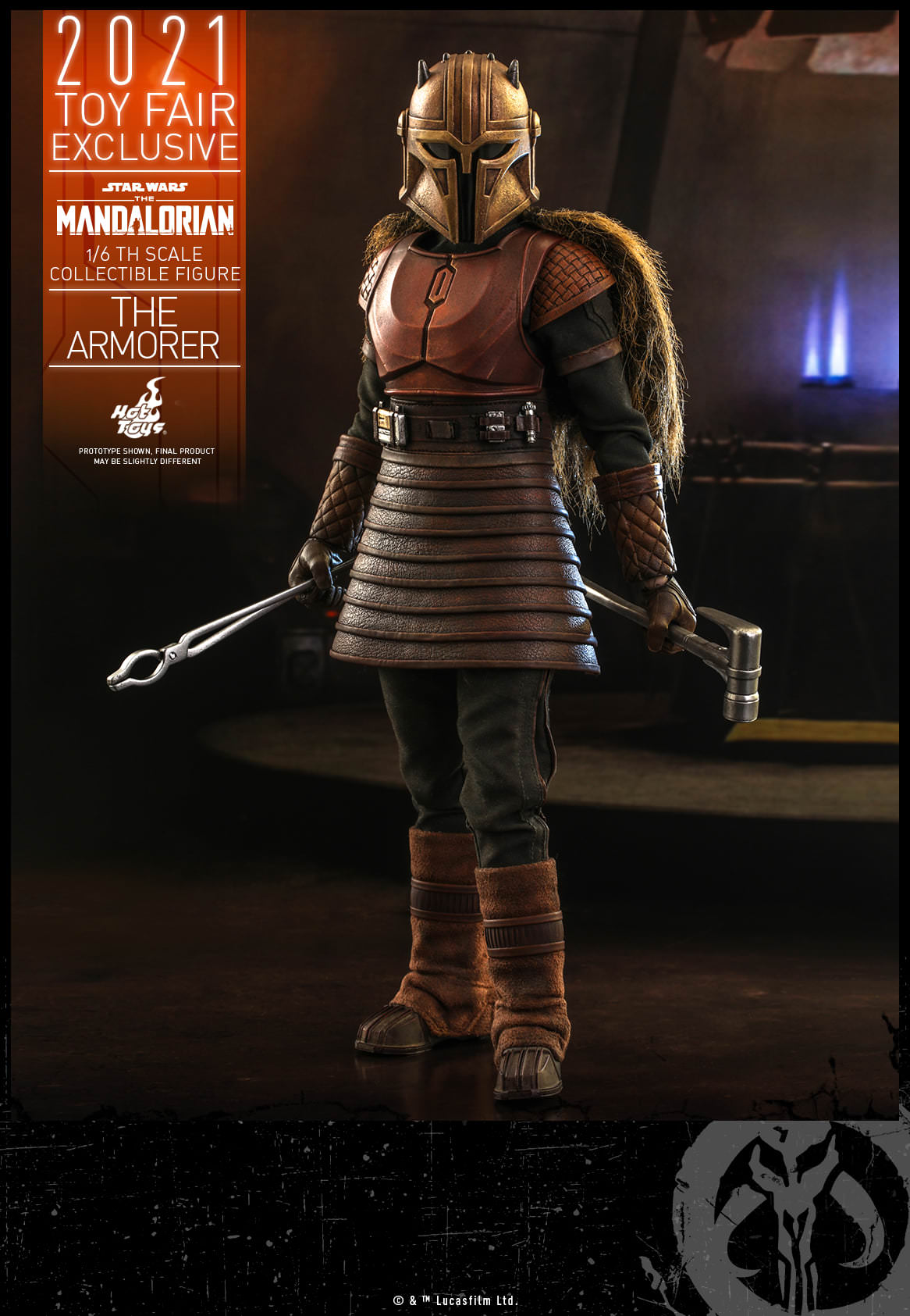 Hot Toys Star Wars: The Mandalorian™ – 1/6th scale The Armorer™ Collectible Figure TMS044