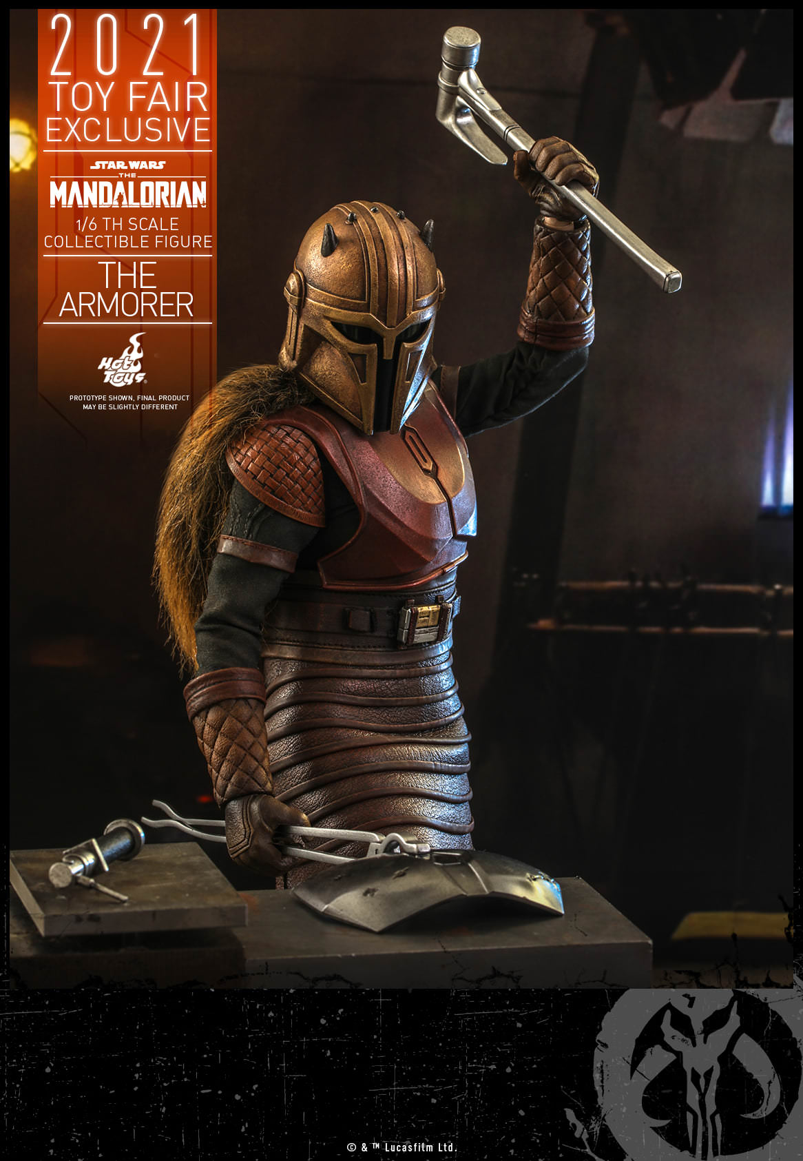 Hot Toys Star Wars: The Mandalorian™ – 1/6th scale The Armorer™ Collectible Figure TMS044