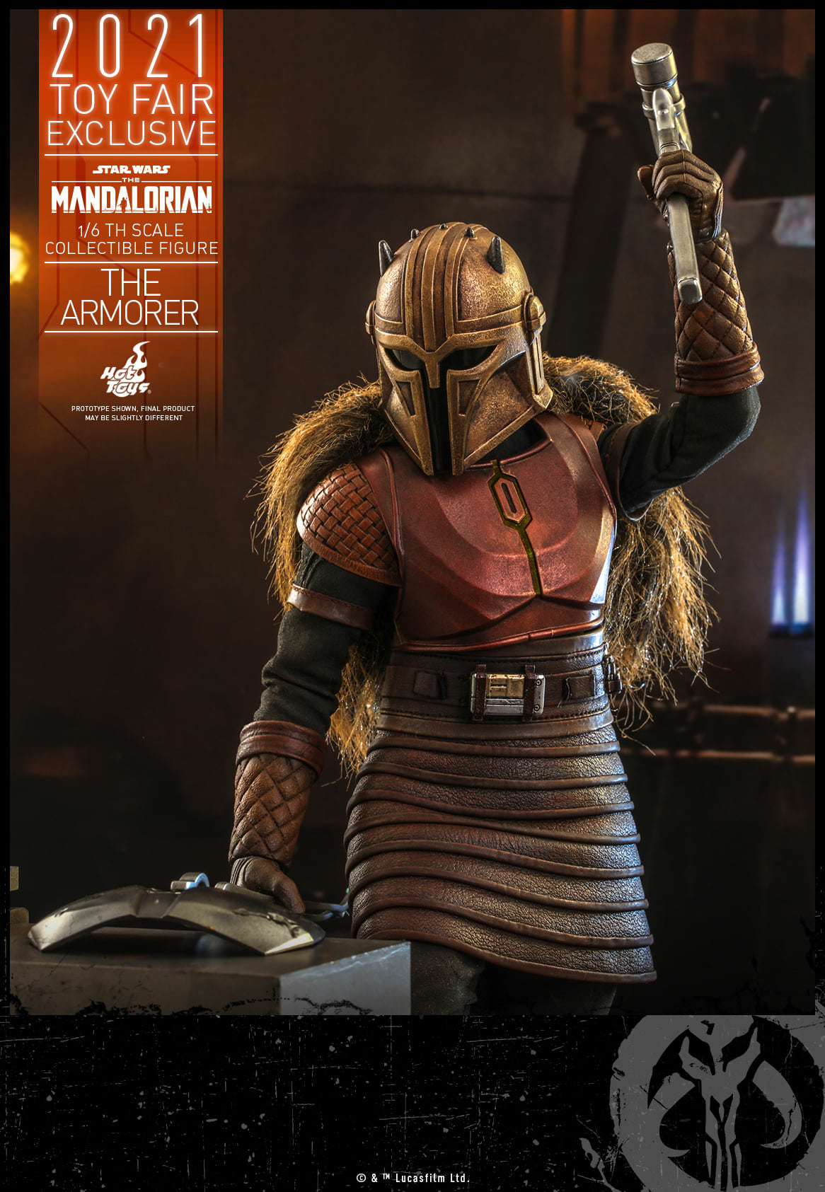 Hot Toys Star Wars: The Mandalorian™ – 1/6th scale The Armorer™ Collectible Figure TMS044