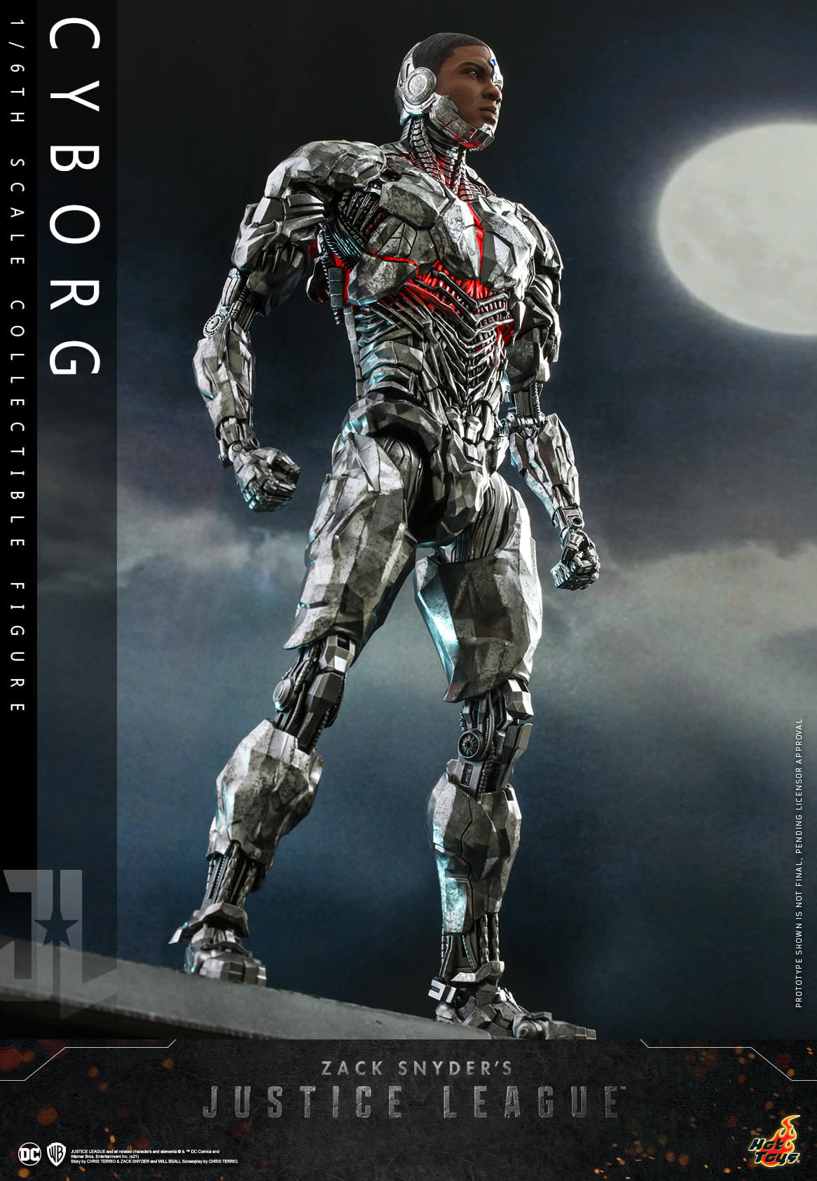 Hot Toys Zack Snyder's Justice League Cyborg 1/6th Scale Collectible Figure TMS057 (Special Edition)