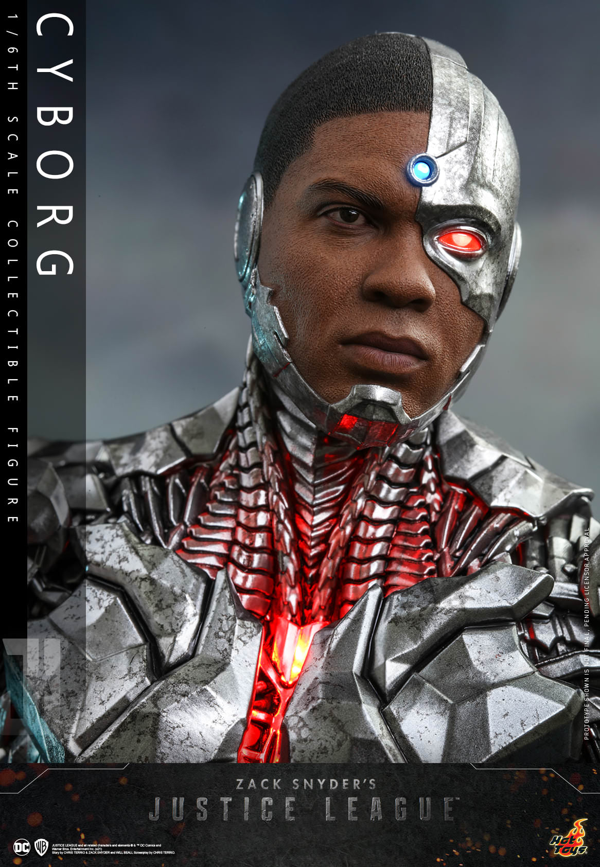 Hot Toys Zack Snyder's Justice League Cyborg 1/6th Scale Collectible Figure TMS057 (Special Edition)