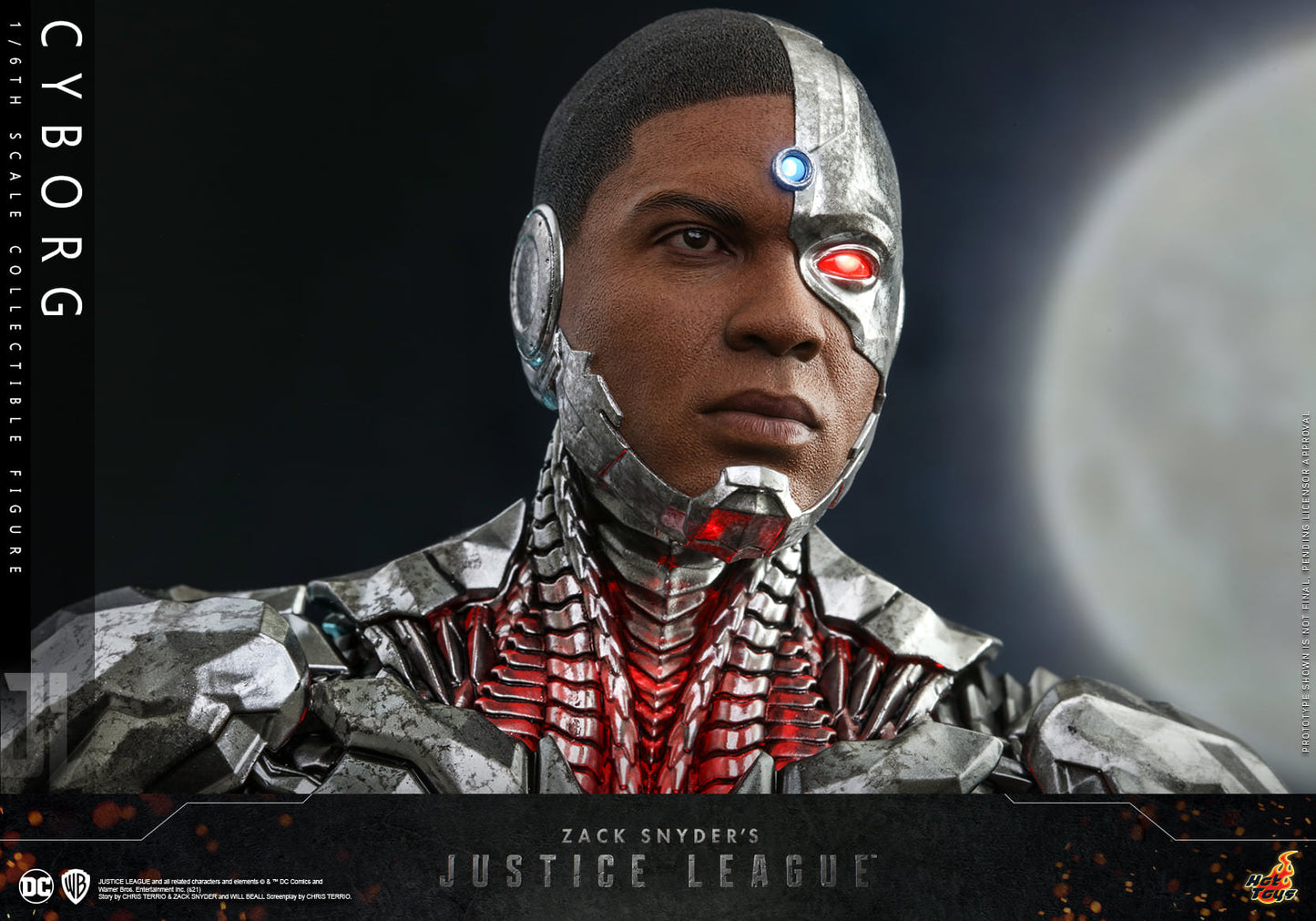 Hot Toys Zack Snyder's Justice League Cyborg 1/6th Scale Collectible Figure TMS057 (Special Edition)