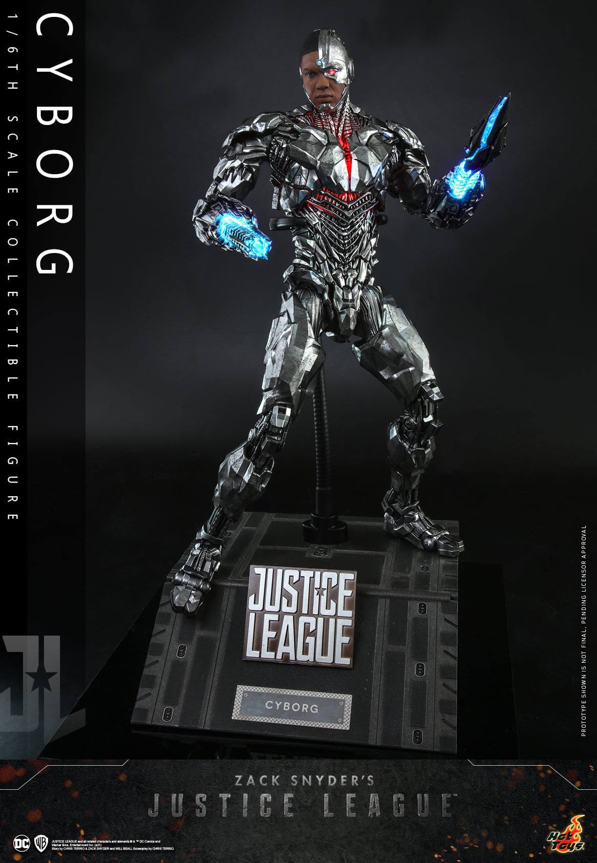 Hot Toys Zack Snyder's Justice League Cyborg 1/6th Scale Collectible Figure TMS057 (Special Edition)