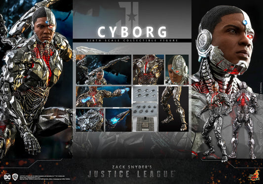 Hot Toys Zack Snyder's Justice League Cyborg 1/6th Scale Collectible Figure TMS057 (Regular Edition)