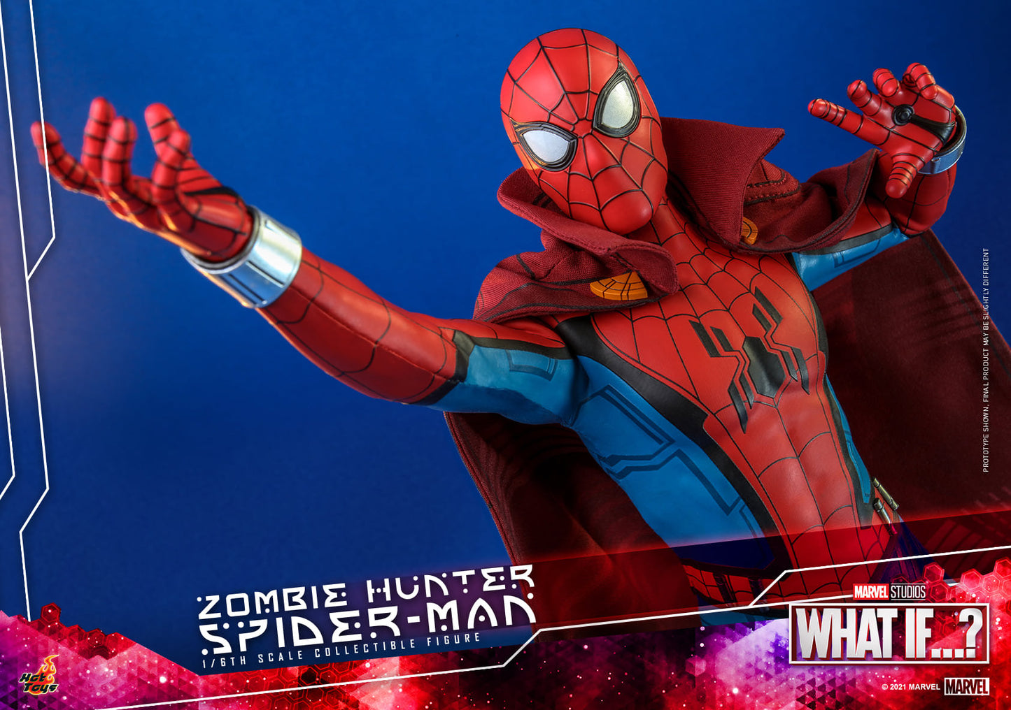 Hot Toys What If…? - 1:6 Scale Zombie Hunter Spider-Man Collectible Figure TMS058