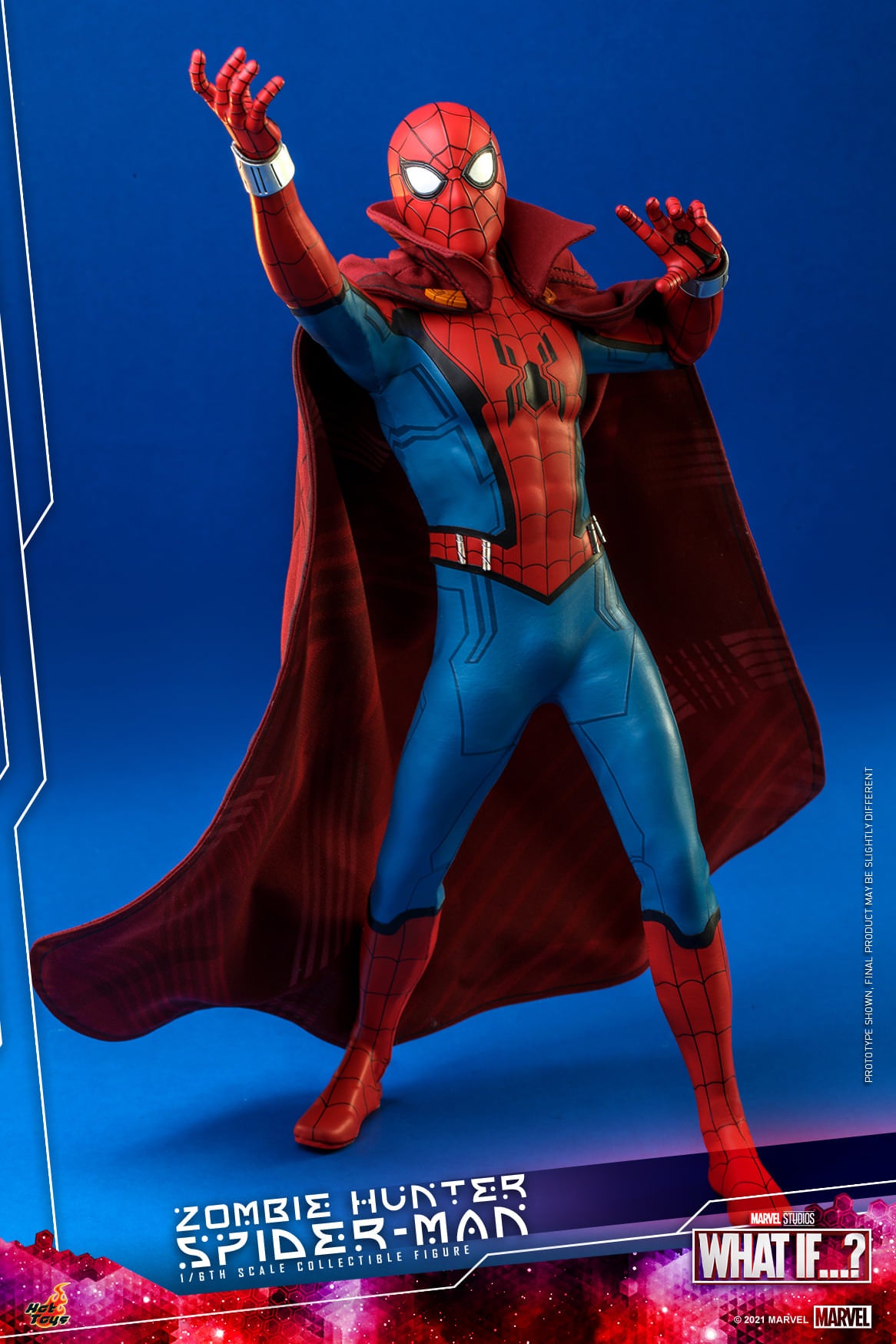 Hot Toys What If…? - 1:6 Scale Zombie Hunter Spider-Man Collectible Figure TMS058