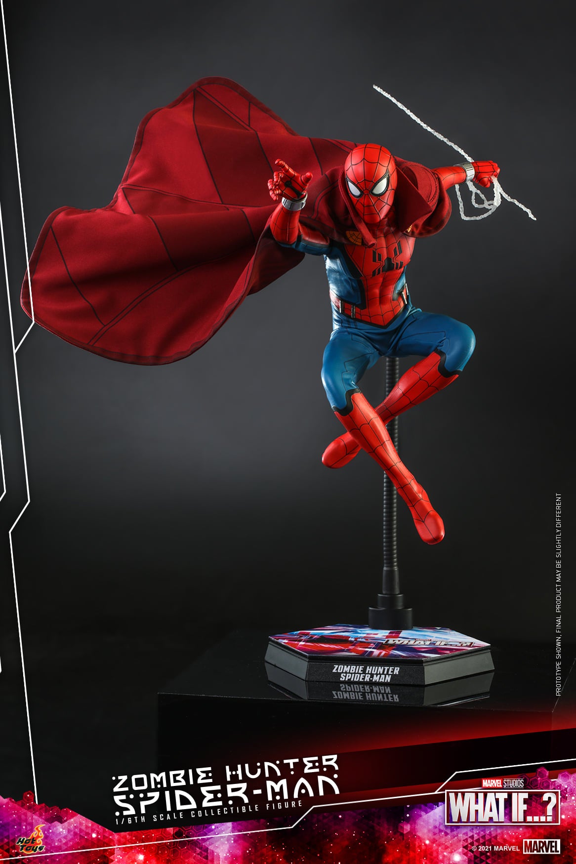 Hot Toys What If…? - 1:6 Scale Zombie Hunter Spider-Man Collectible Figure TMS058