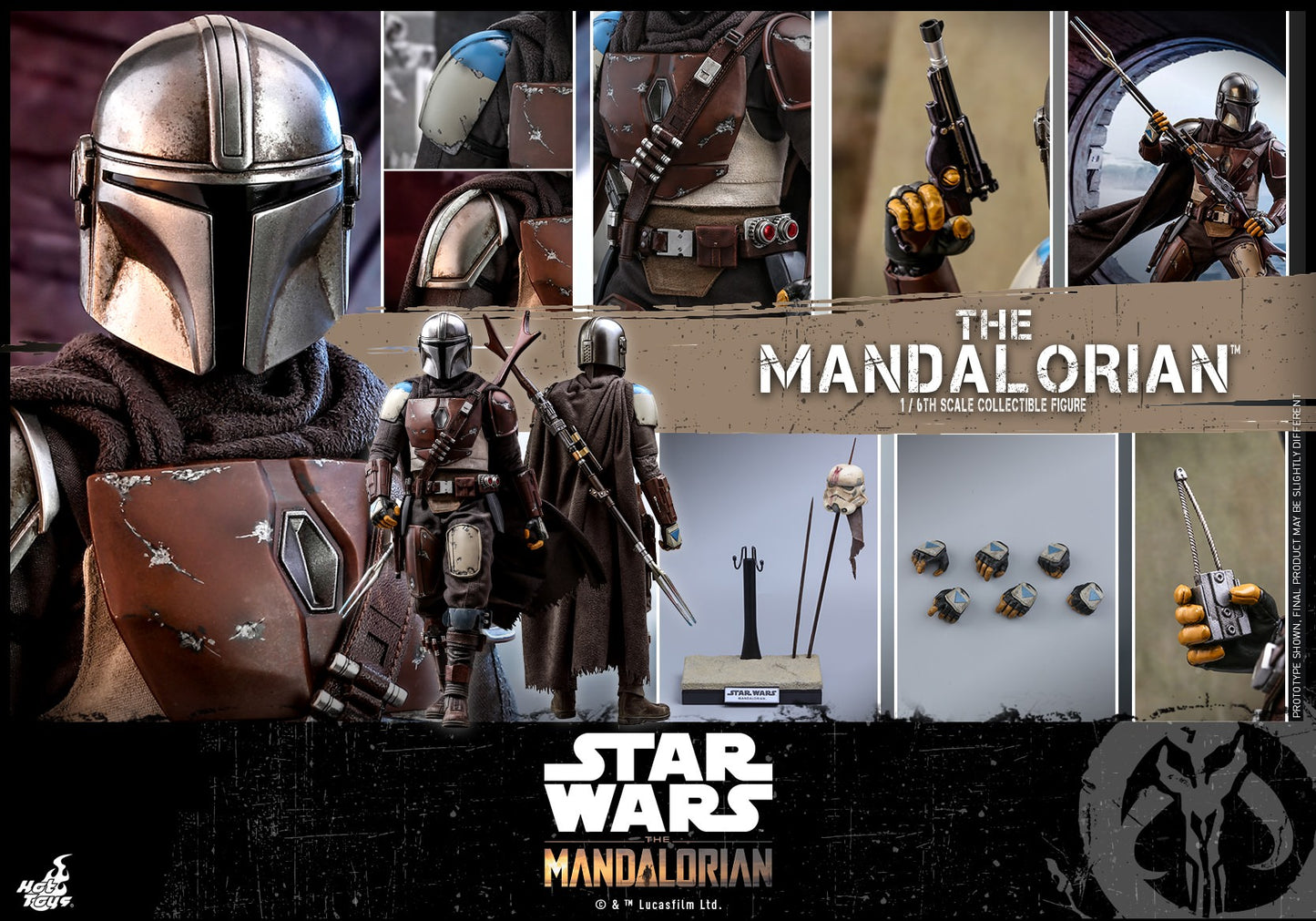 Hot Toys The Mandalorian: The Mandalorian TMS007