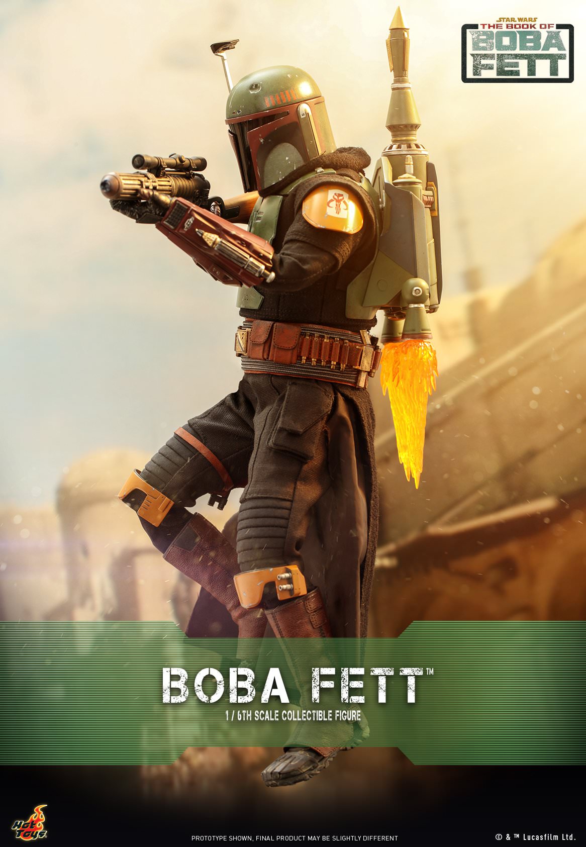 Hot Toys "Star Wars: The Book Of Boba Fett™" 1/6th scale Boba Fett™ Collectible Figure TMS078