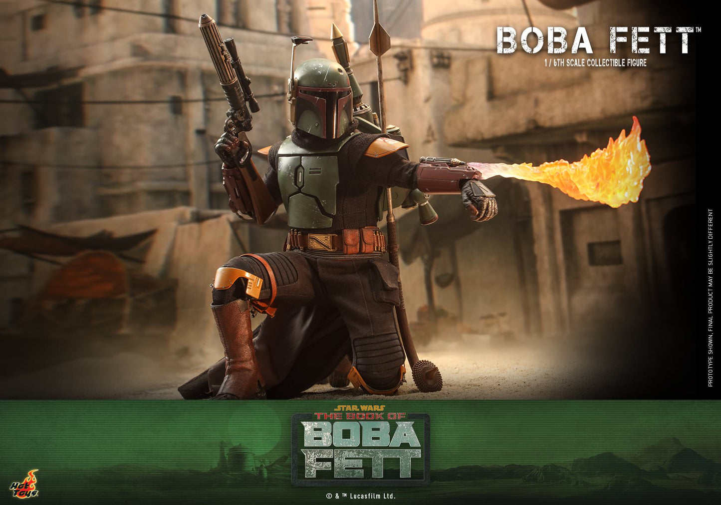 Hot Toys "Star Wars: The Book Of Boba Fett™" 1/6th scale Boba Fett™ Collectible Figure TMS078