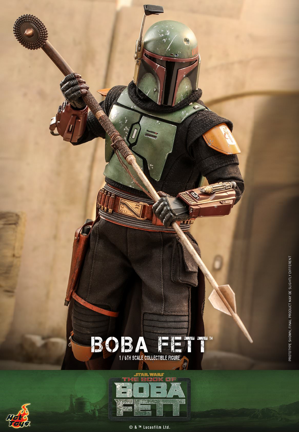 Hot Toys "Star Wars: The Book Of Boba Fett™" 1/6th scale Boba Fett™ Collectible Figure TMS078