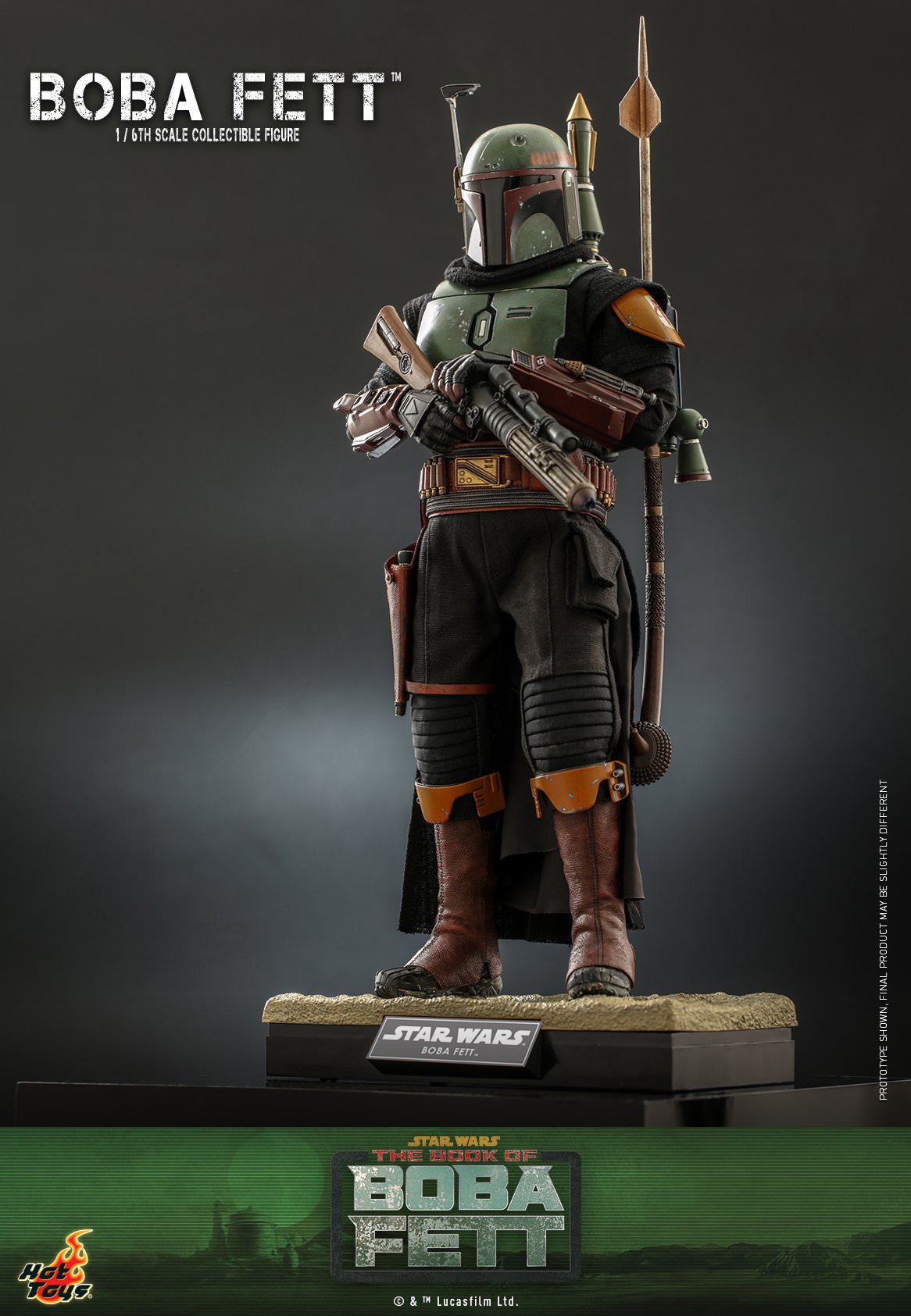 Hot Toys "Star Wars: The Book Of Boba Fett™" 1/6th scale Boba Fett™ Collectible Figure TMS078