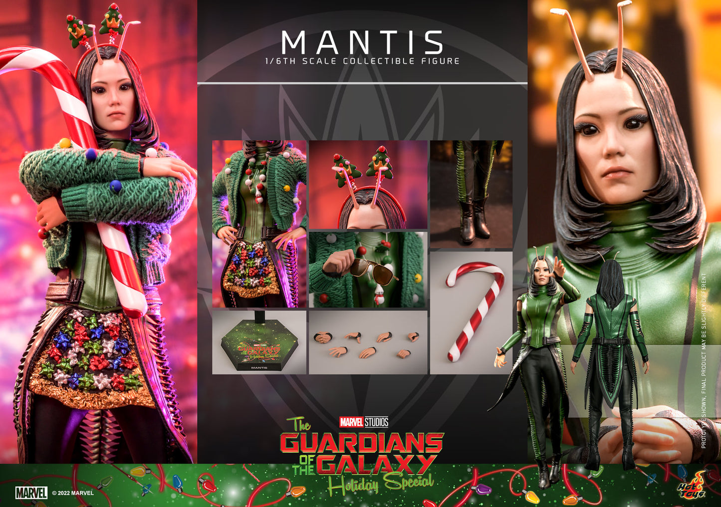 Hot Toys The Guardians Of The Galaxy Holiday Special - Mantis 1:6 Cale Collectible Figure TMS094