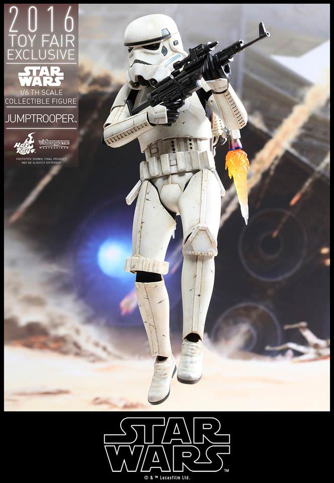 Hot Toys Star Wars Battlefront - Jumptrooper VGM23