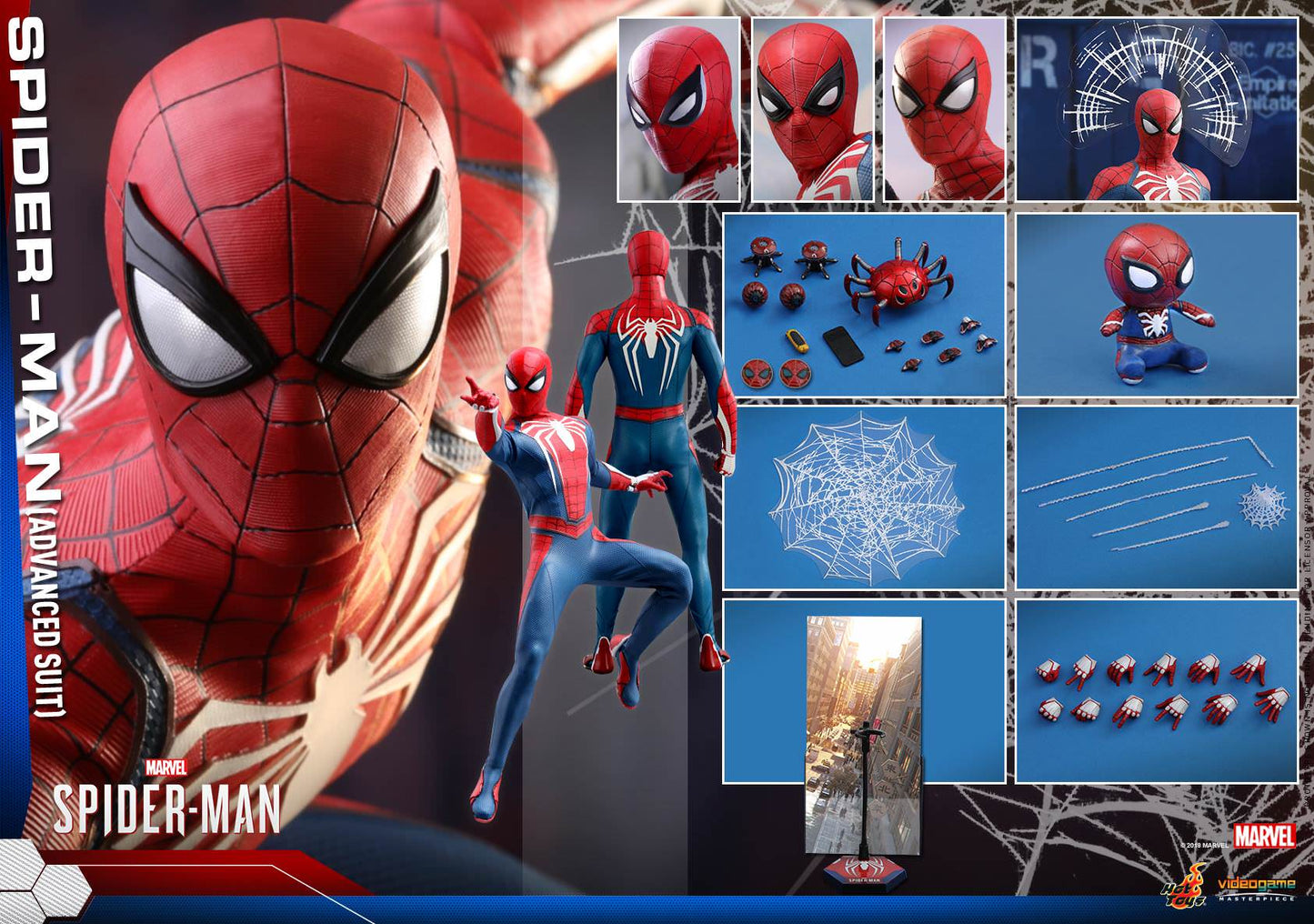 Hot Toys Marvel's Spider-Man - Spider-Man (Advanced Suit ) VGM31