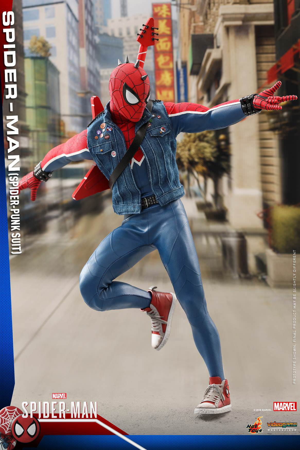 Hot Toys Marvel's Spider-Man - Spider-Man (Spider-Punk Suit) VGM32