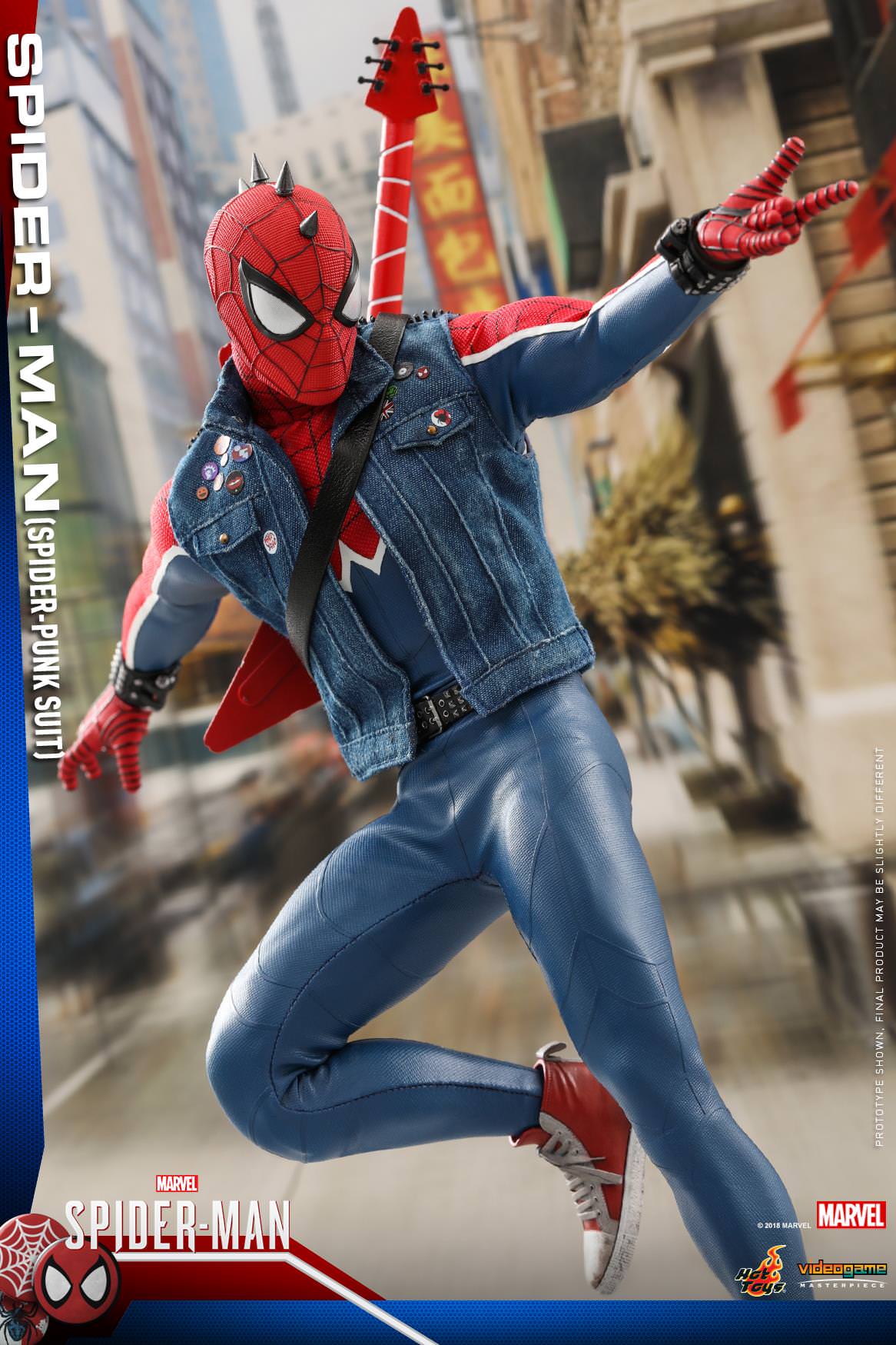 Hot Toys Marvel's Spider-Man - Spider-Man (Spider-Punk Suit) VGM32