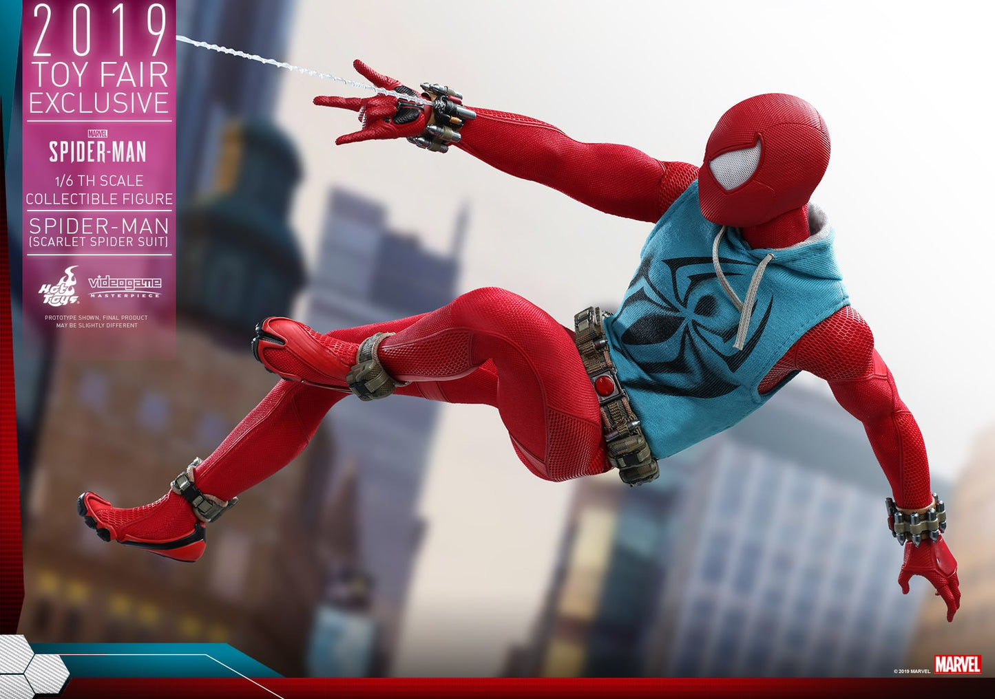 Hot Toys Marvel's Spider-Man - Spider-Man ( Scarlet Spider Suit ) VGM34