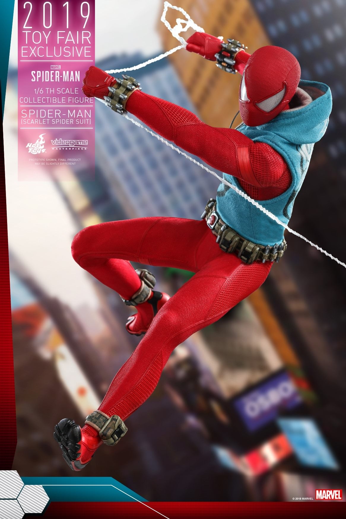 Hot Toys Marvel's Spider-Man - Spider-Man ( Scarlet Spider Suit ) VGM34