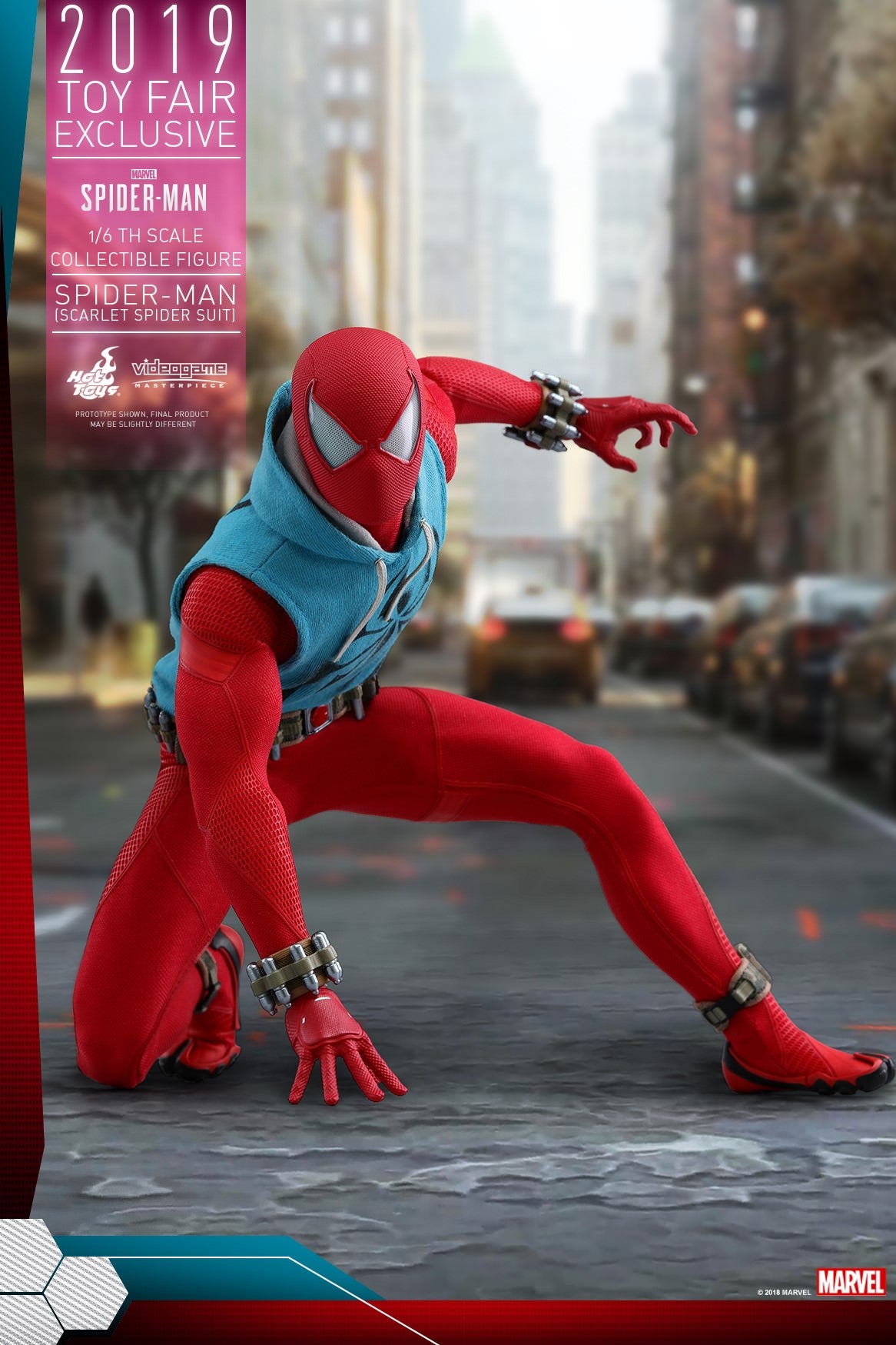 Hot Toys Marvel's Spider-Man - Spider-Man ( Scarlet Spider Suit ) VGM34