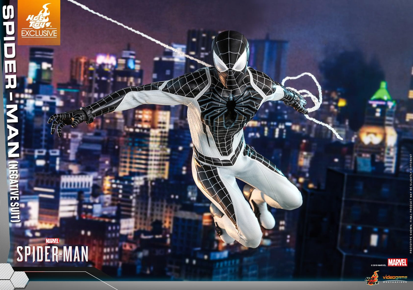 Hot Toys Marvel's Spider-Man - Spider-Man (Negative Suit) VGM36