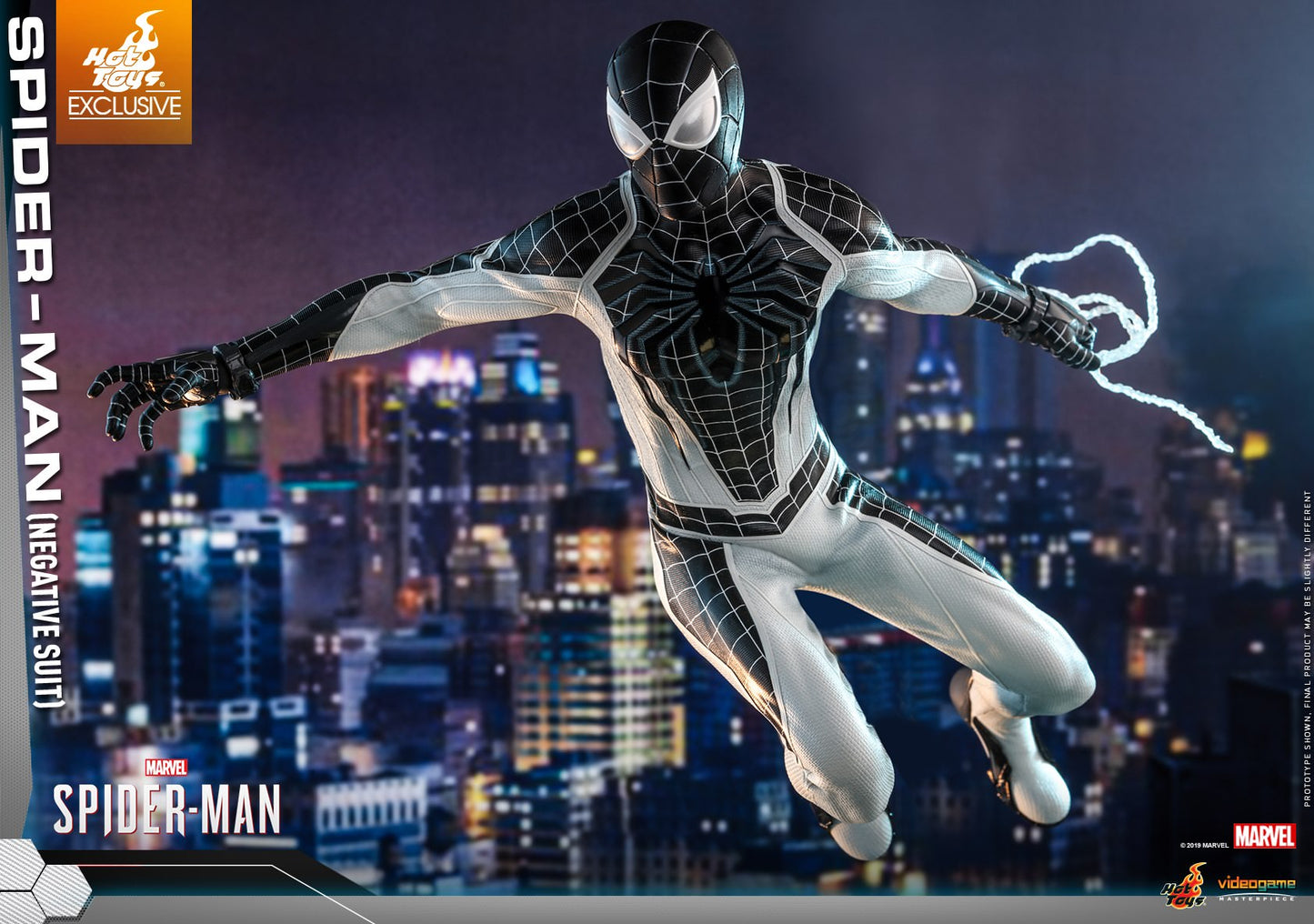 Hot Toys Marvel's Spider-Man - Spider-Man (Negative Suit) VGM36