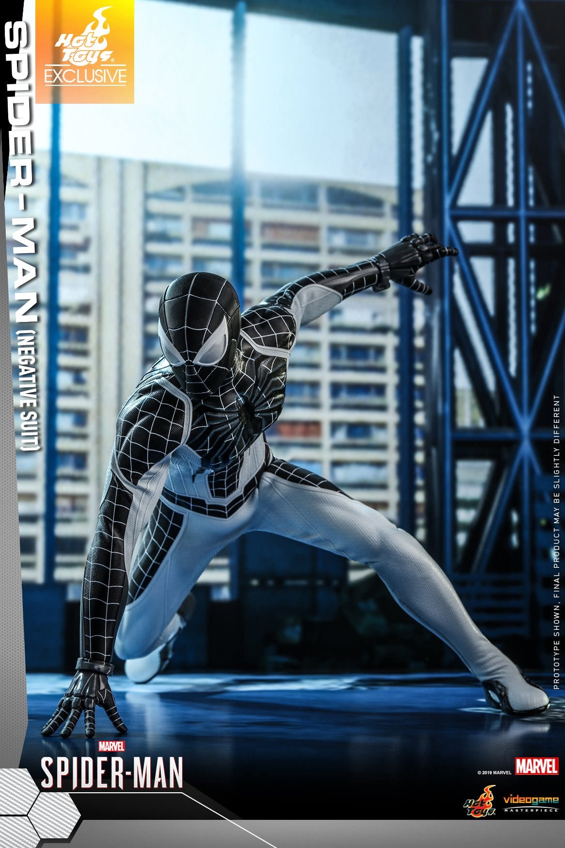 Hot Toys Marvel's Spider-Man - Spider-Man (Negative Suit) VGM36