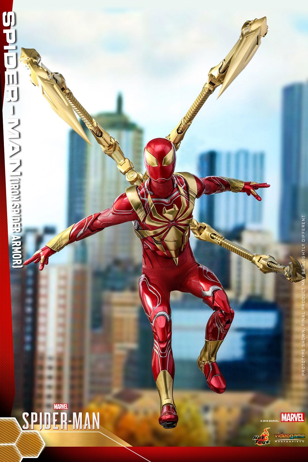 Hot Toys Spider-Man (Iron Spider Armor) 1/6th scale Collectible Figure VGM38