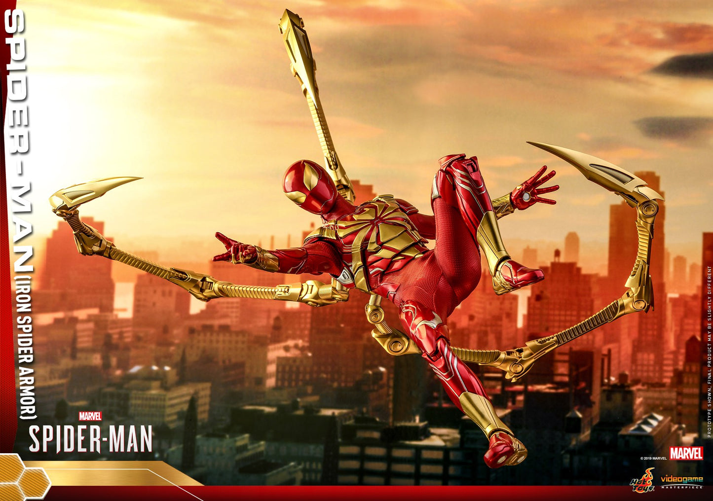 Hot Toys Spider-Man (Iron Spider Armor) 1/6th scale Collectible Figure VGM38