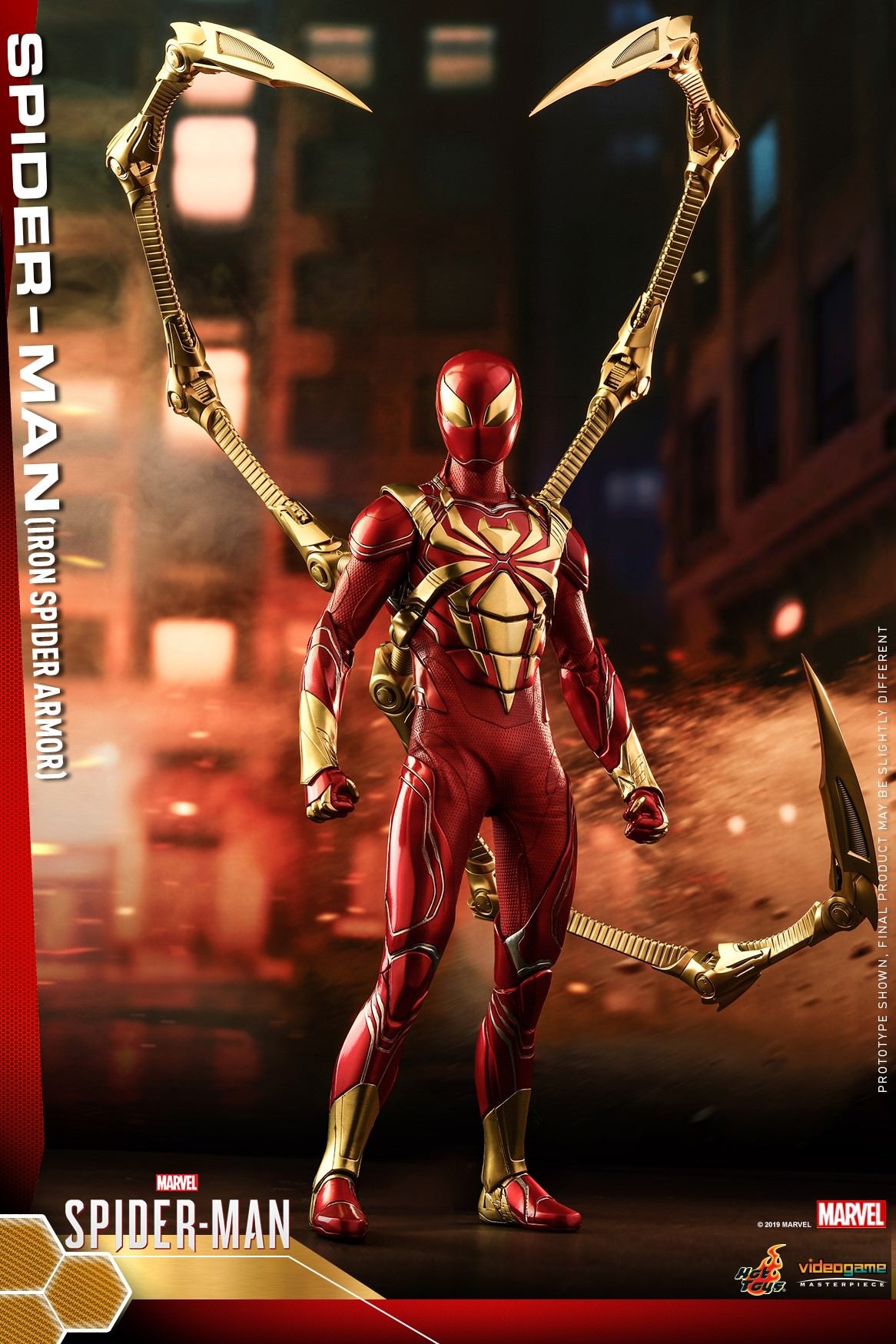 Hot Toys Spider-Man (Iron Spider Armor) 1/6th scale Collectible Figure VGM38