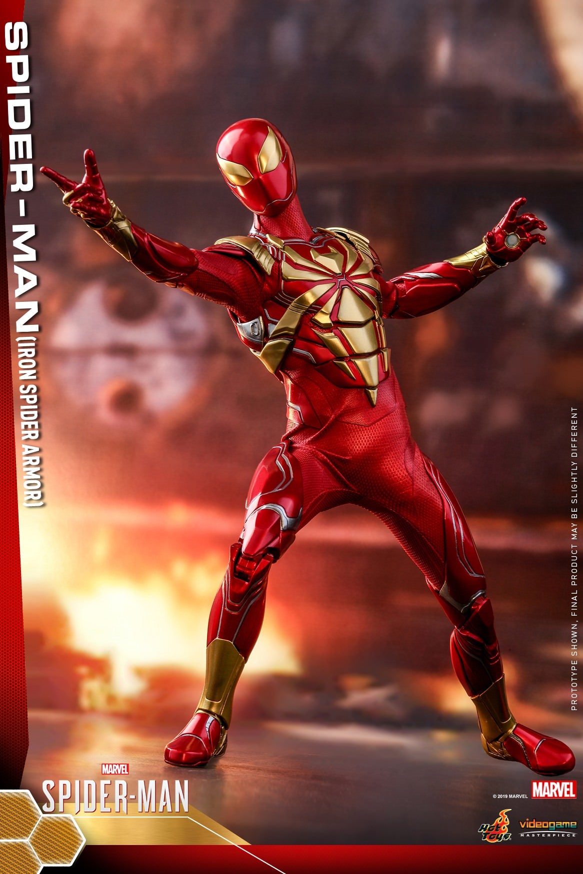 Hot Toys Spider-Man (Iron Spider Armor) 1/6th scale Collectible Figure VGM38