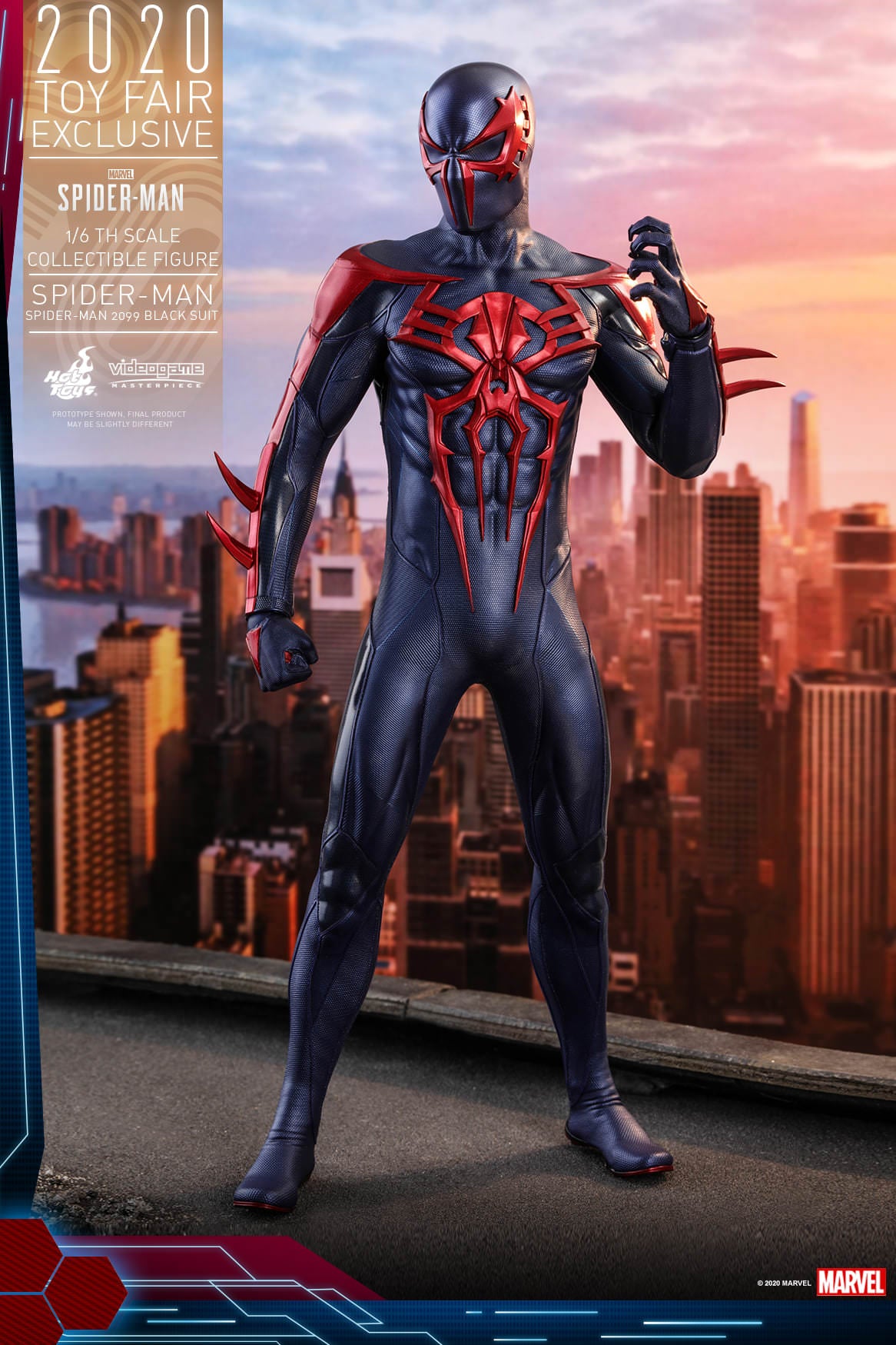 Hot Toys Marvel's Spider-Man - Spider-Man (Spider-Man 2099 Black Suit) VGM42