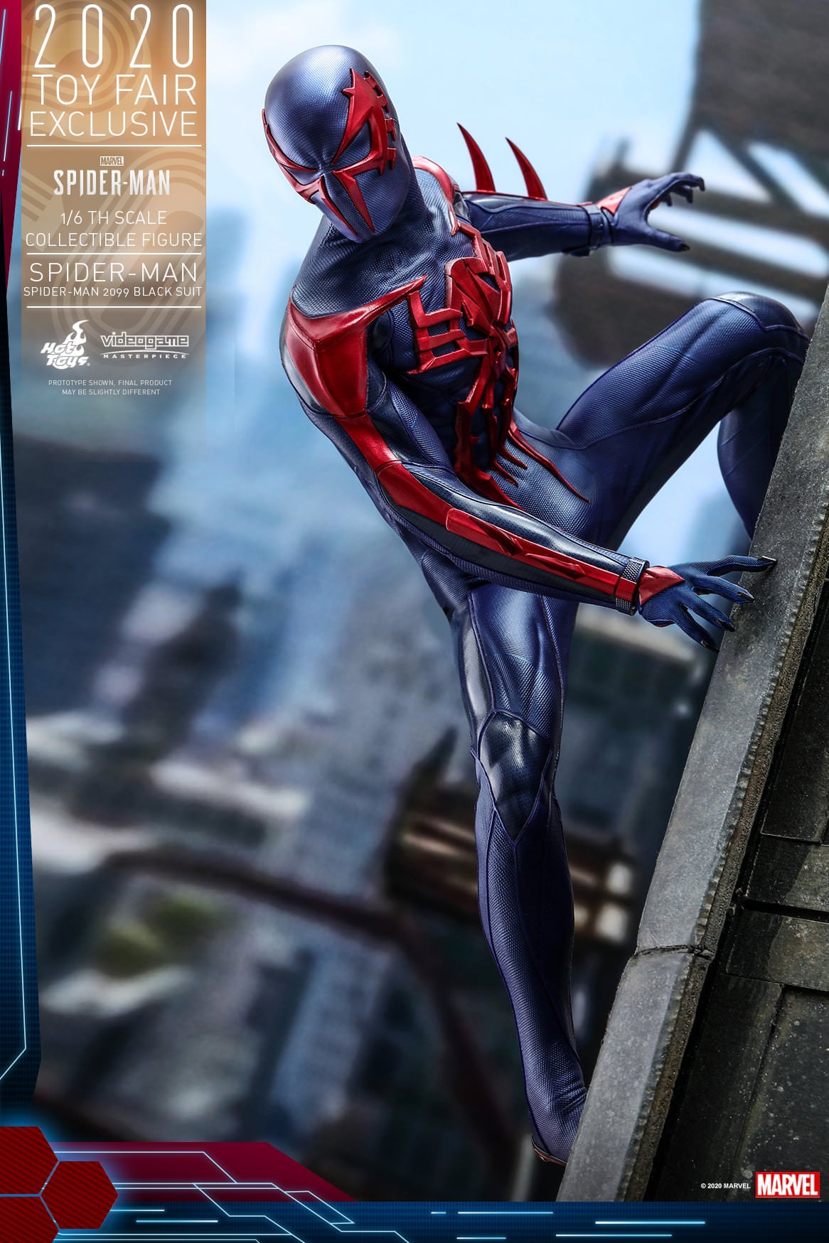 Hot Toys Marvel's Spider-Man - Spider-Man (Spider-Man 2099 Black Suit) VGM42