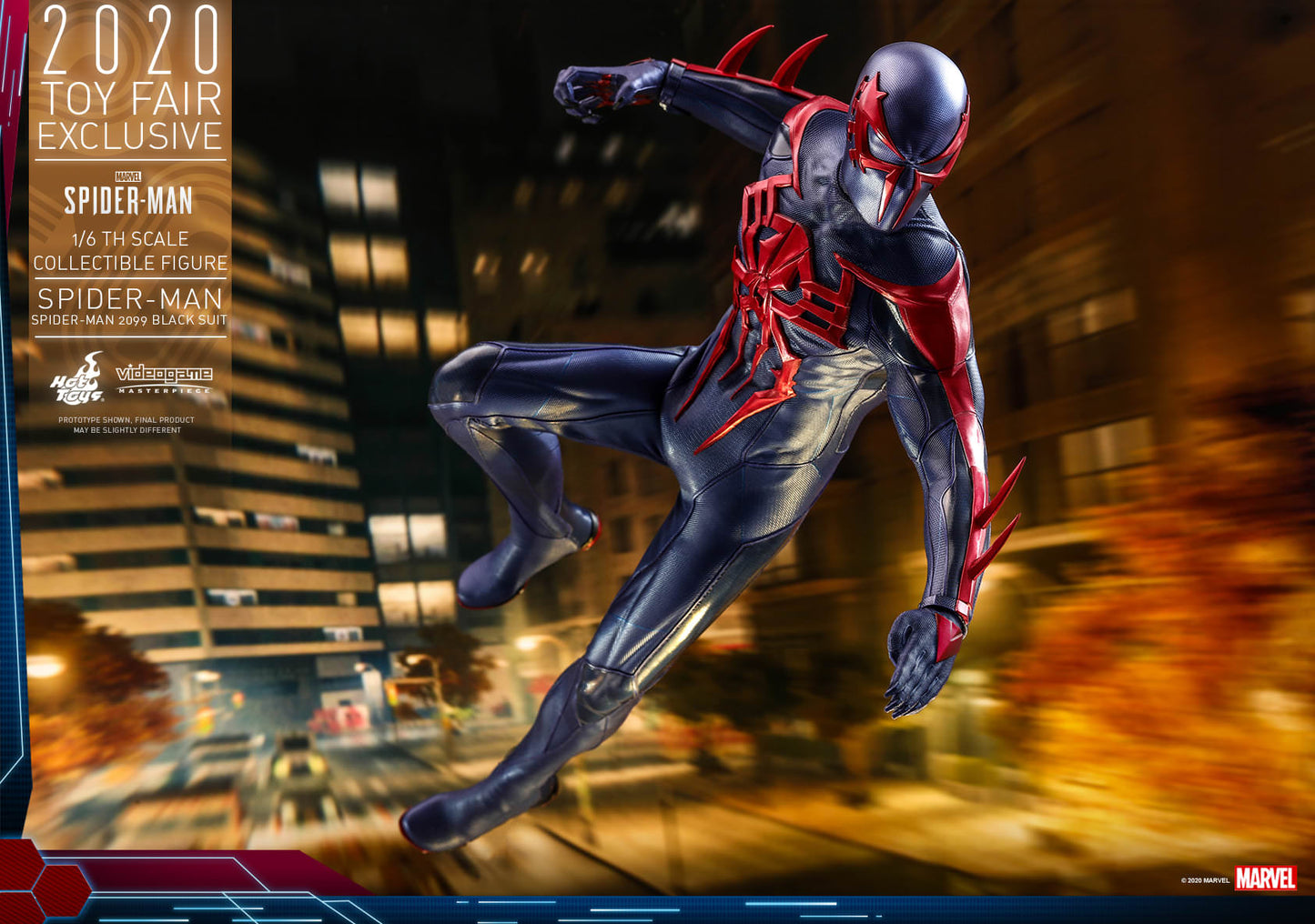 Hot Toys Marvel's Spider-Man - Spider-Man (Spider-Man 2099 Black Suit) VGM42