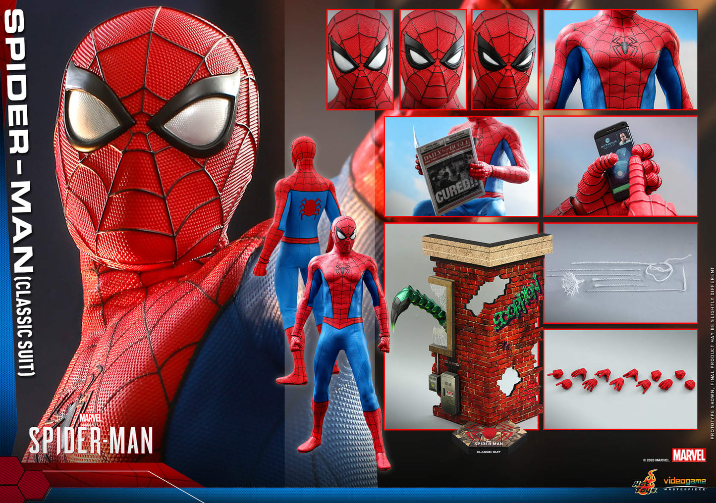 Hot Toys Marvel's Spider-Man - Spider-Man (Classic Suit) VGM48