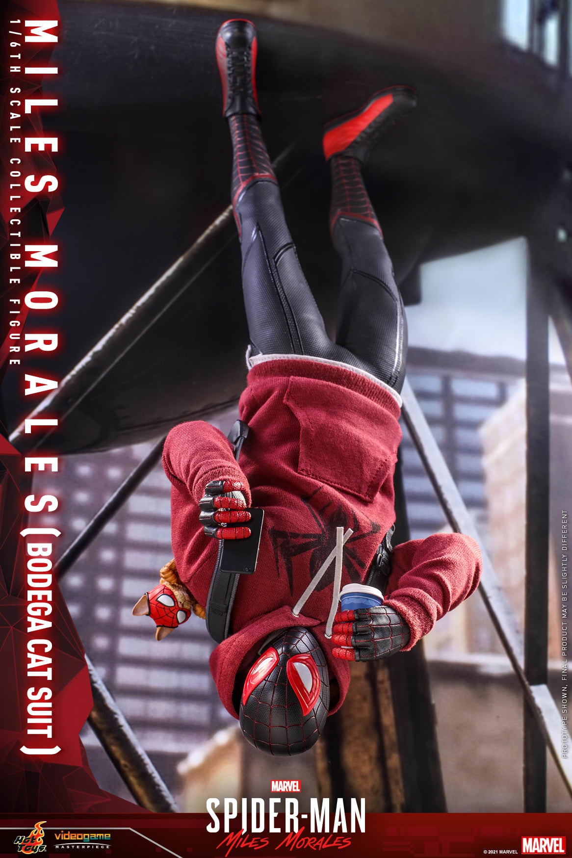 Hot Toys Marvel’s Spider-Man: Miles Morales - 1/6th scale Miles Morales (Bodega Cat Suit) Collectible Figure VGM50