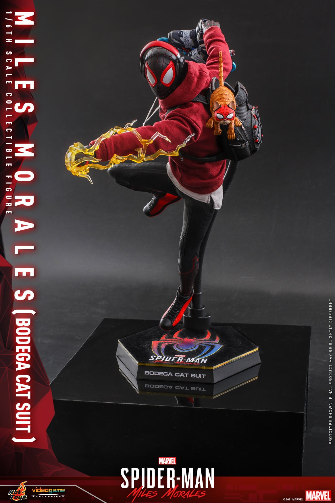 Hot Toys Marvel’s Spider-Man: Miles Morales - 1/6th scale Miles Morales (Bodega Cat Suit) Collectible Figure VGM50