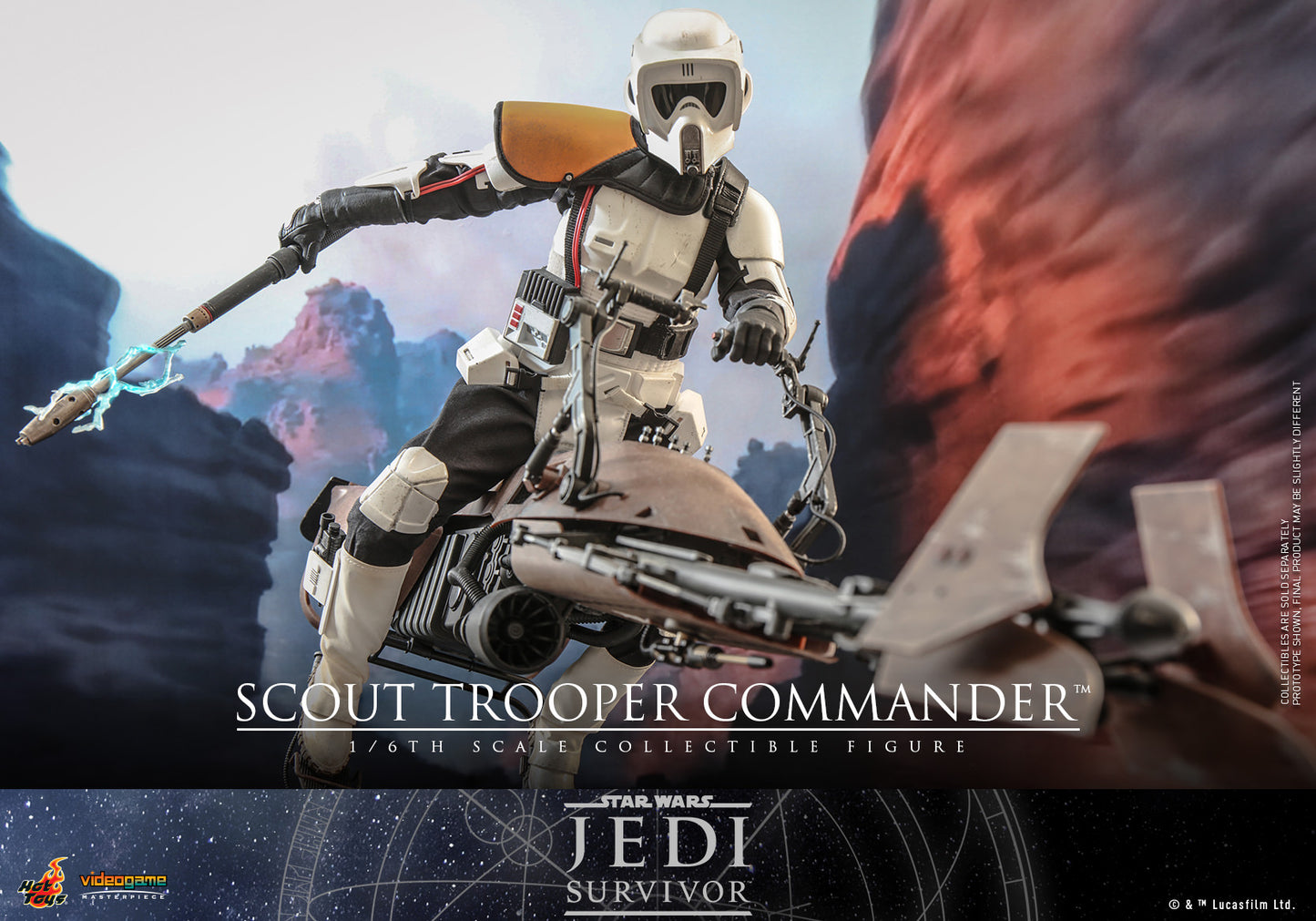 Hot Toys Star Wars Jedi: Survivor™: Scout Trooper Commander™ 1:6 Scale Collectible Figure VGM53