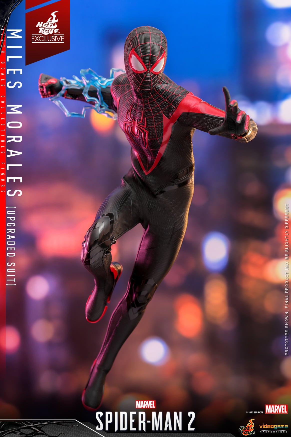 Hot Toys "Marvel's Spider-Man 2" - Miles Morales (Upgraded Suit) 1:6 Scale Collectible Figure (Limited 300 Pcs In Hong Kong Market) VGM55